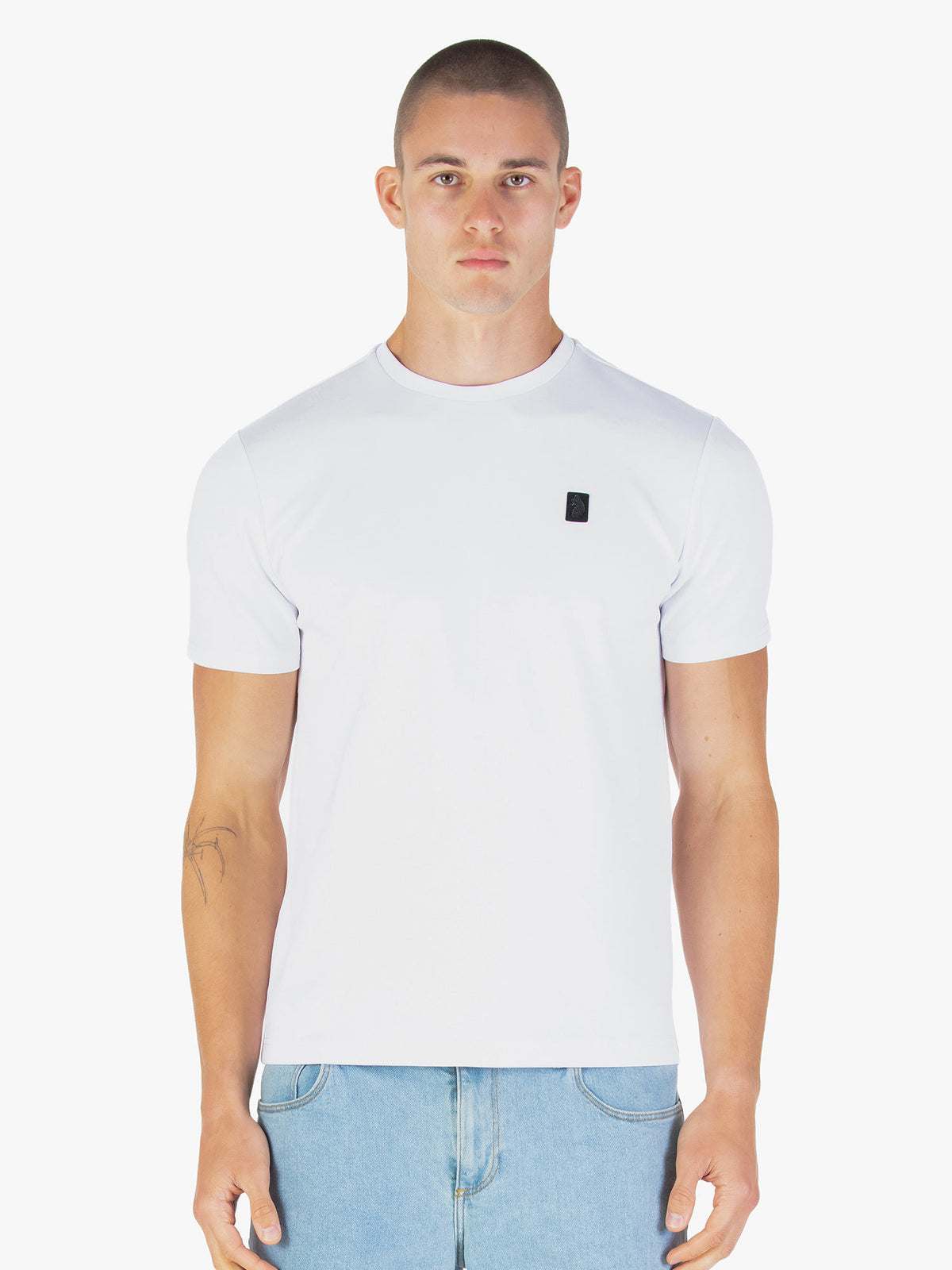 Awestruck Heavyweight Modal T-Shirt - White