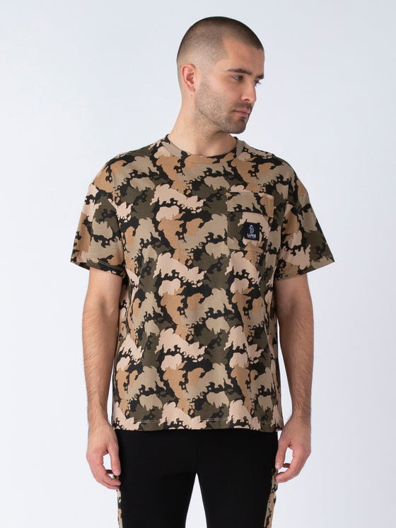 ALL OVER MEMPHIS RELAXED FIT  T-SHIRT
