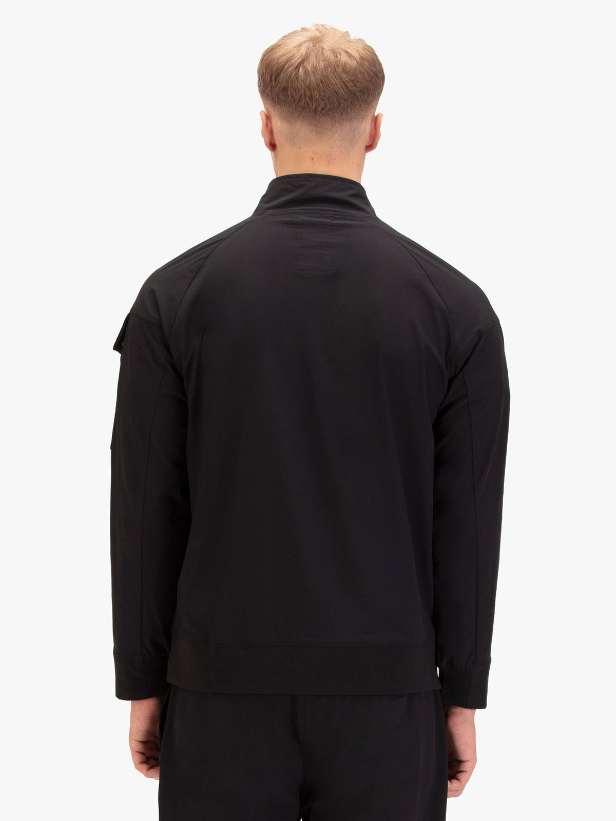 Men's black sweatshirt.