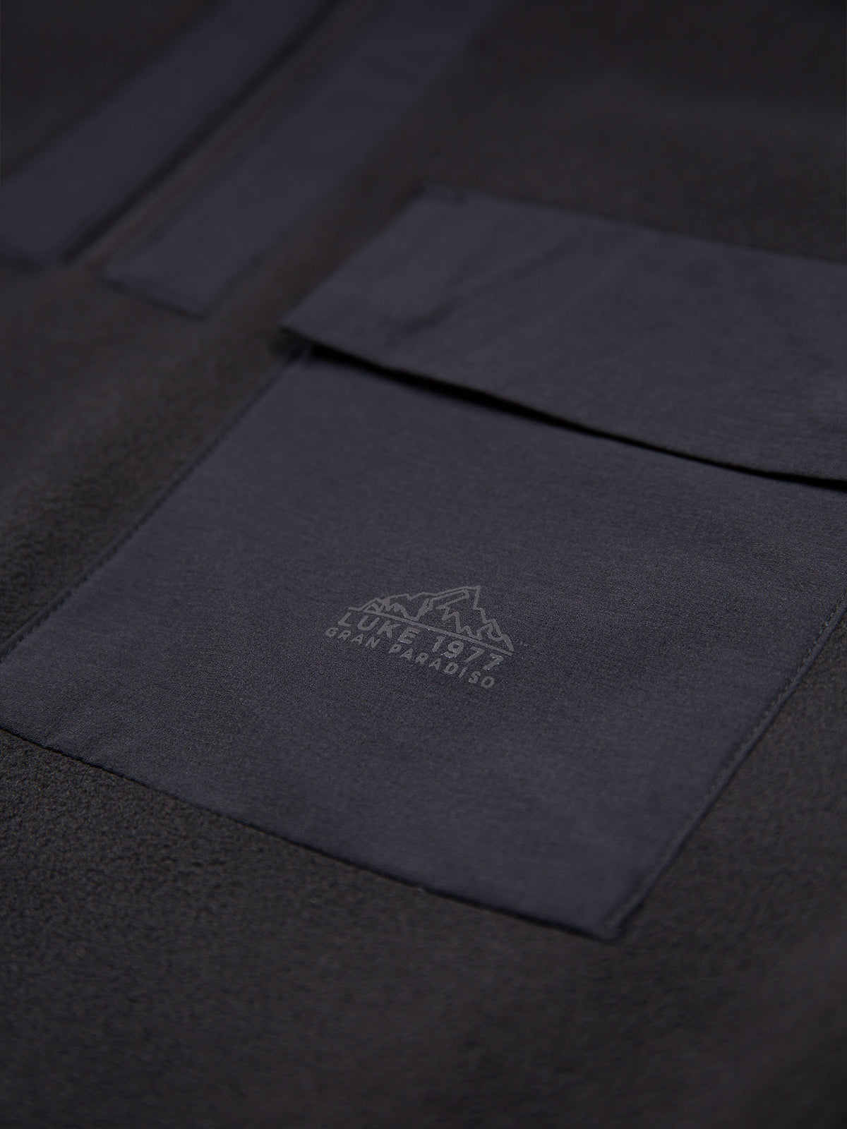 Men's black sweatshirt.