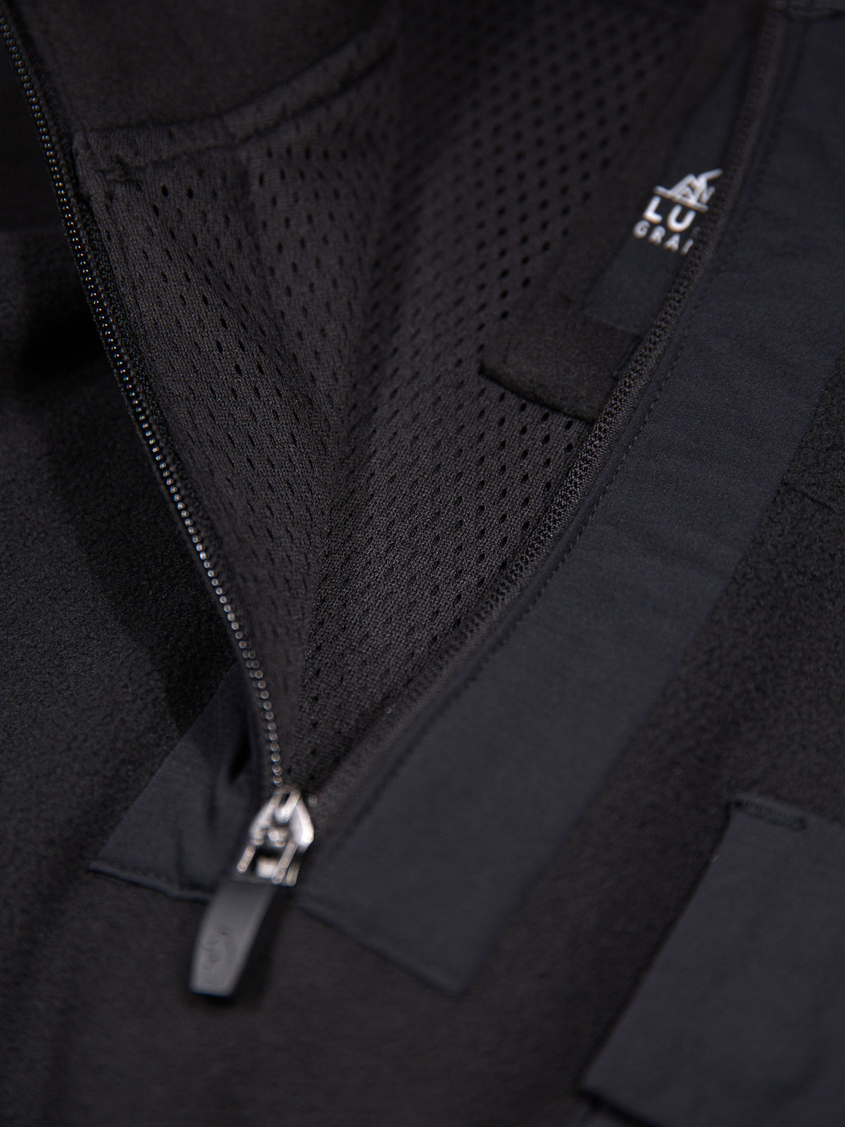 Men's black sweatshirt.