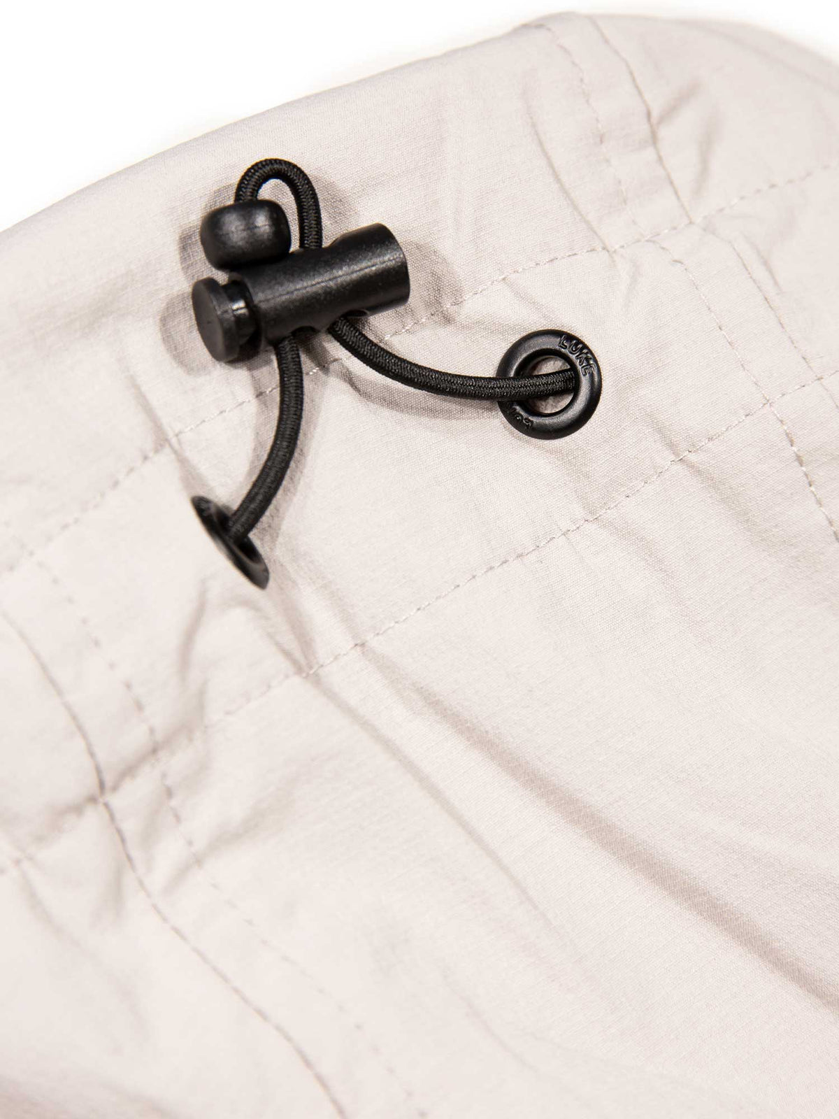 Men's grey jacket with zip-up front, detail view 4