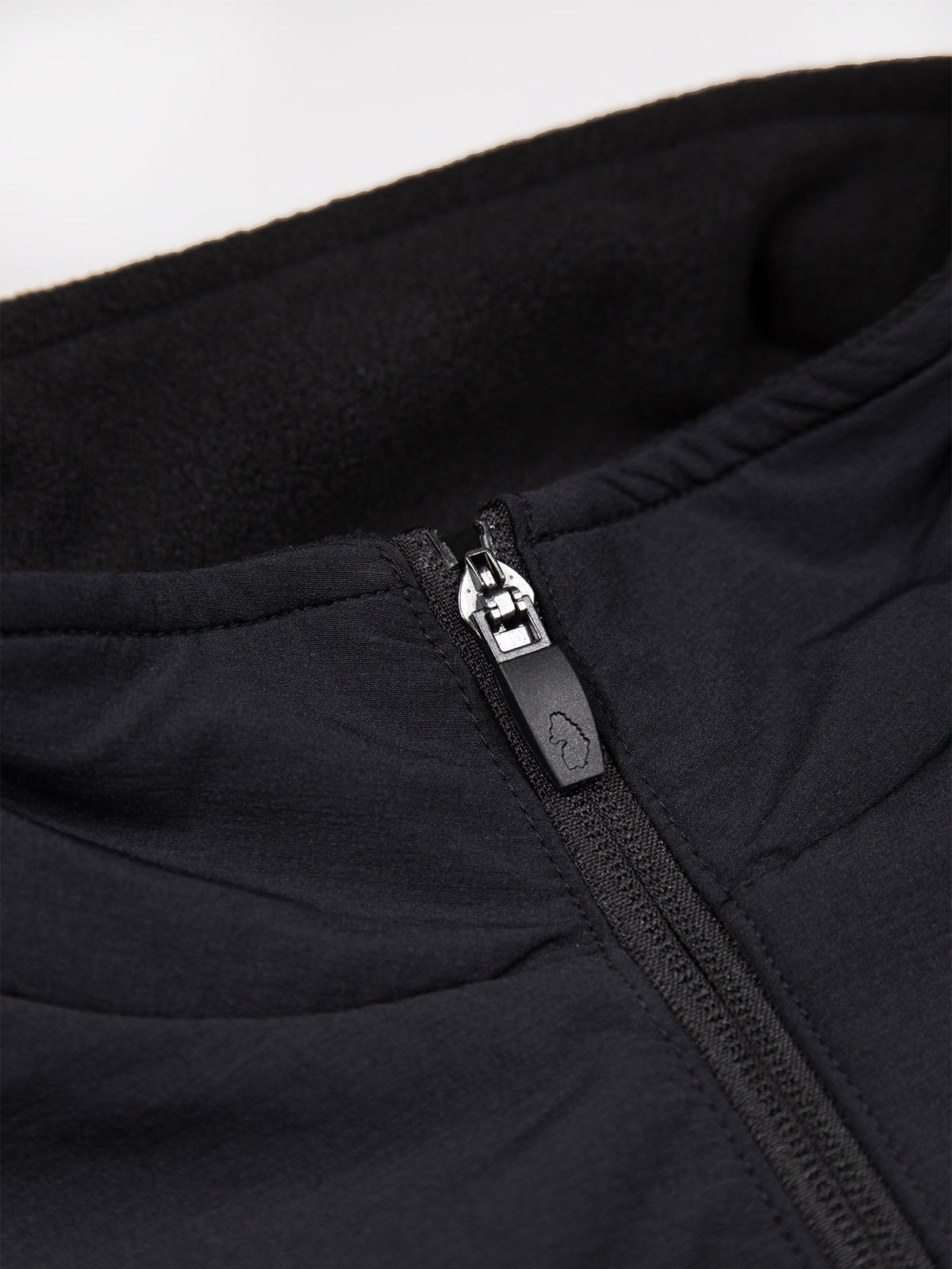 Men's black jacket.