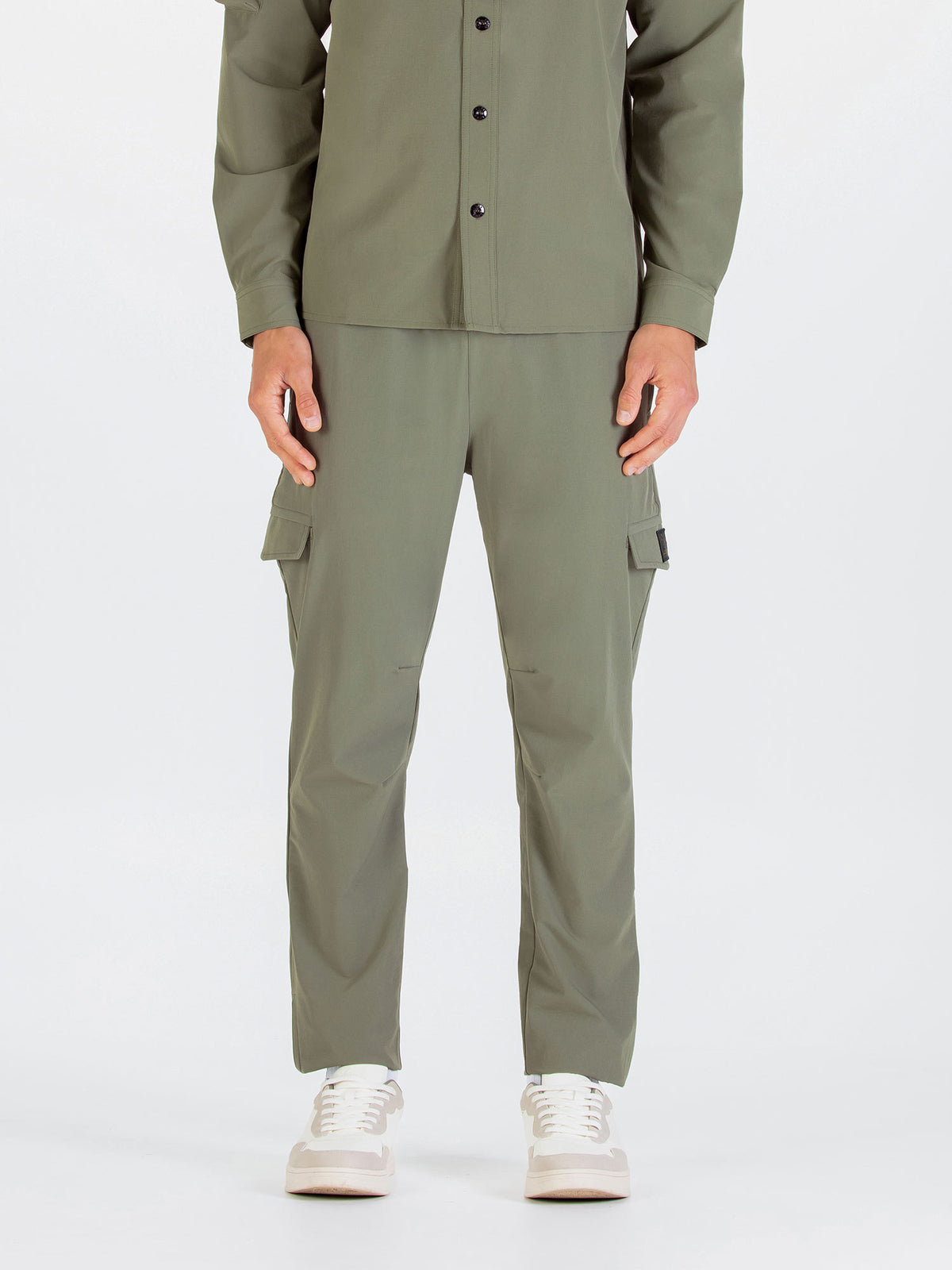 SEMANTIC CARGO NYLON TROUSERS