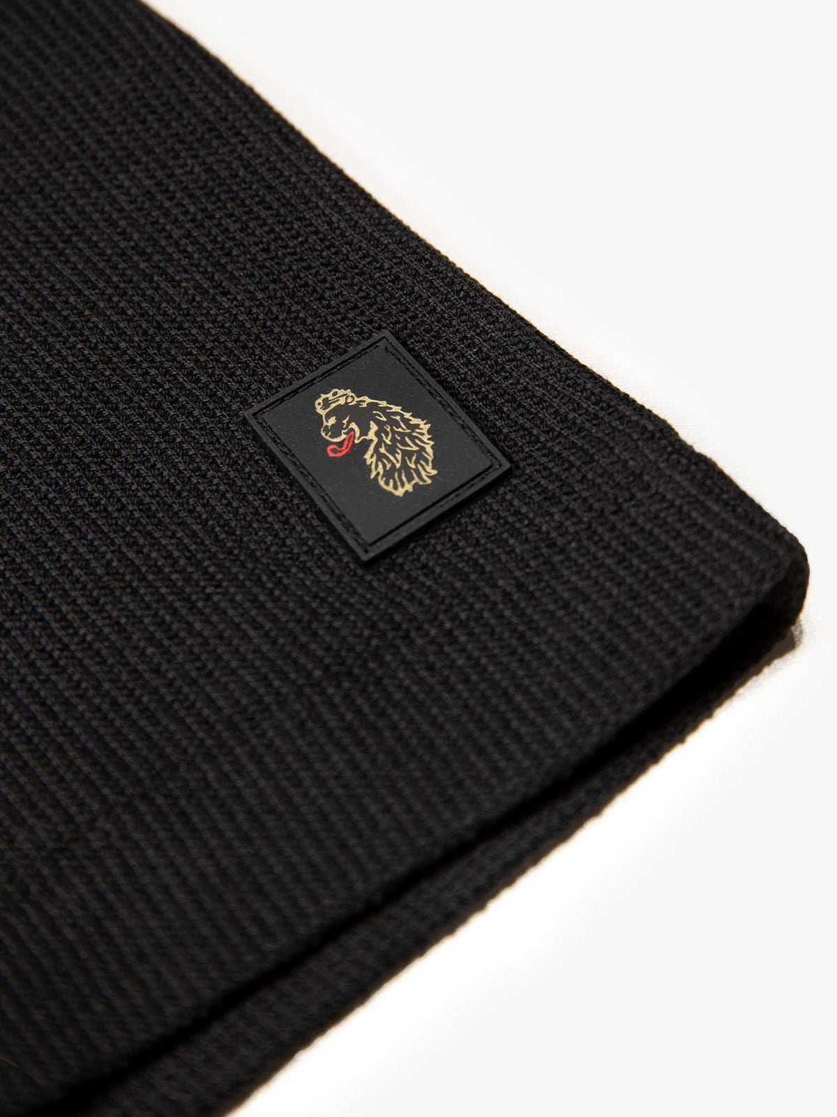 VESUVIUS ZIP NECK WAFFLE POLO