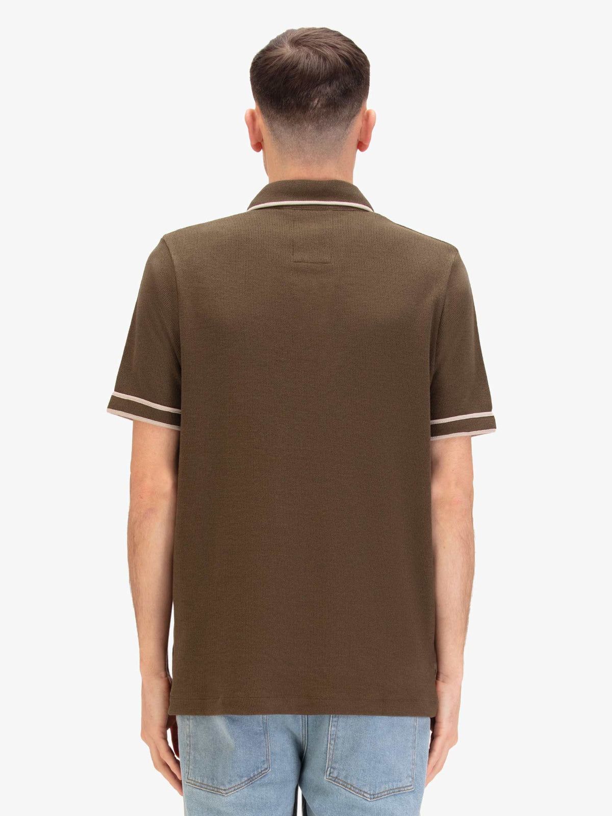 KRAKATOA OPEN NECK POLO