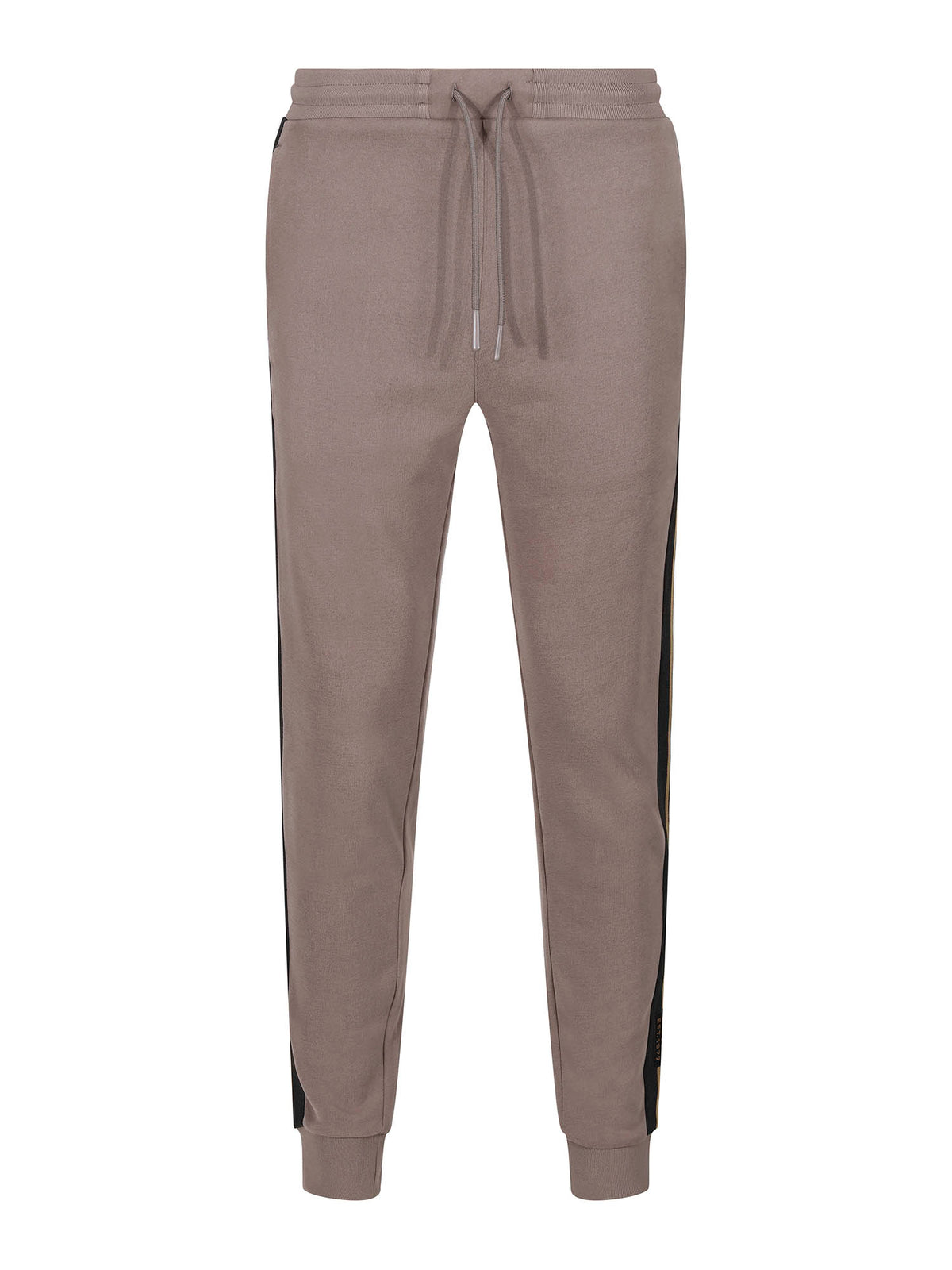 Men's brown joggers.