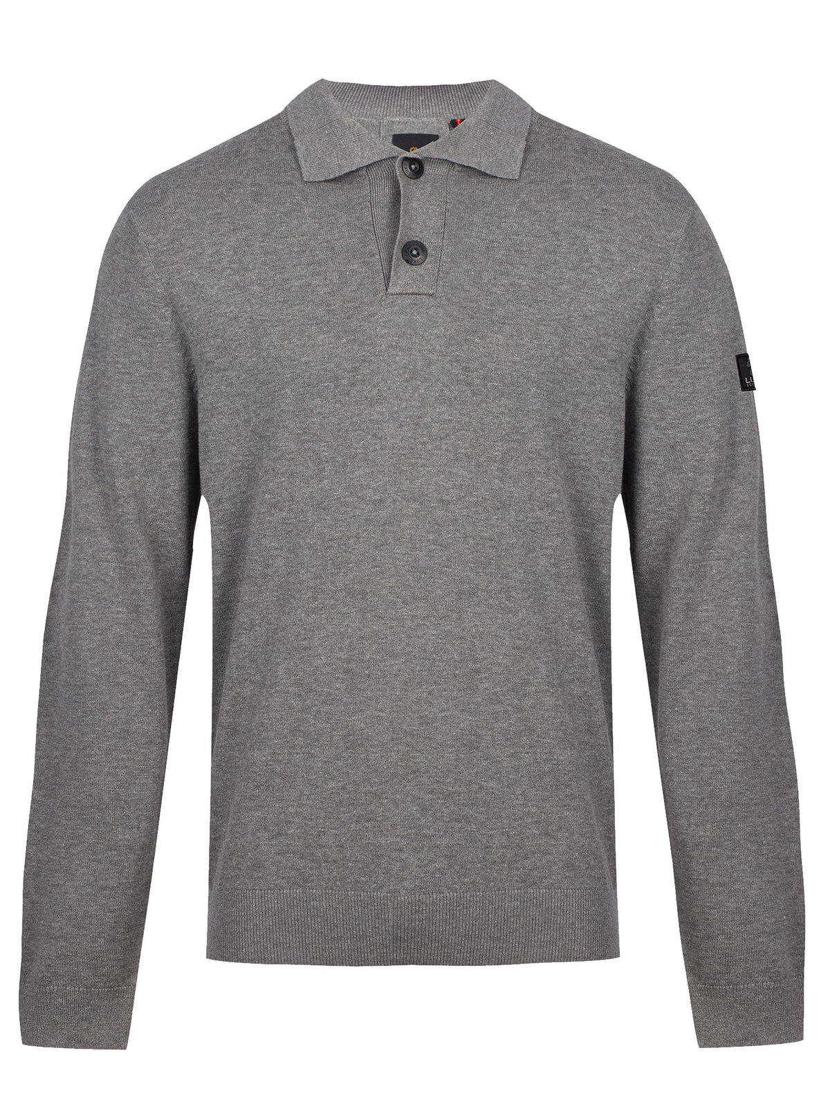FAIRBANKS LONG SLEEVE KNITTED POLO