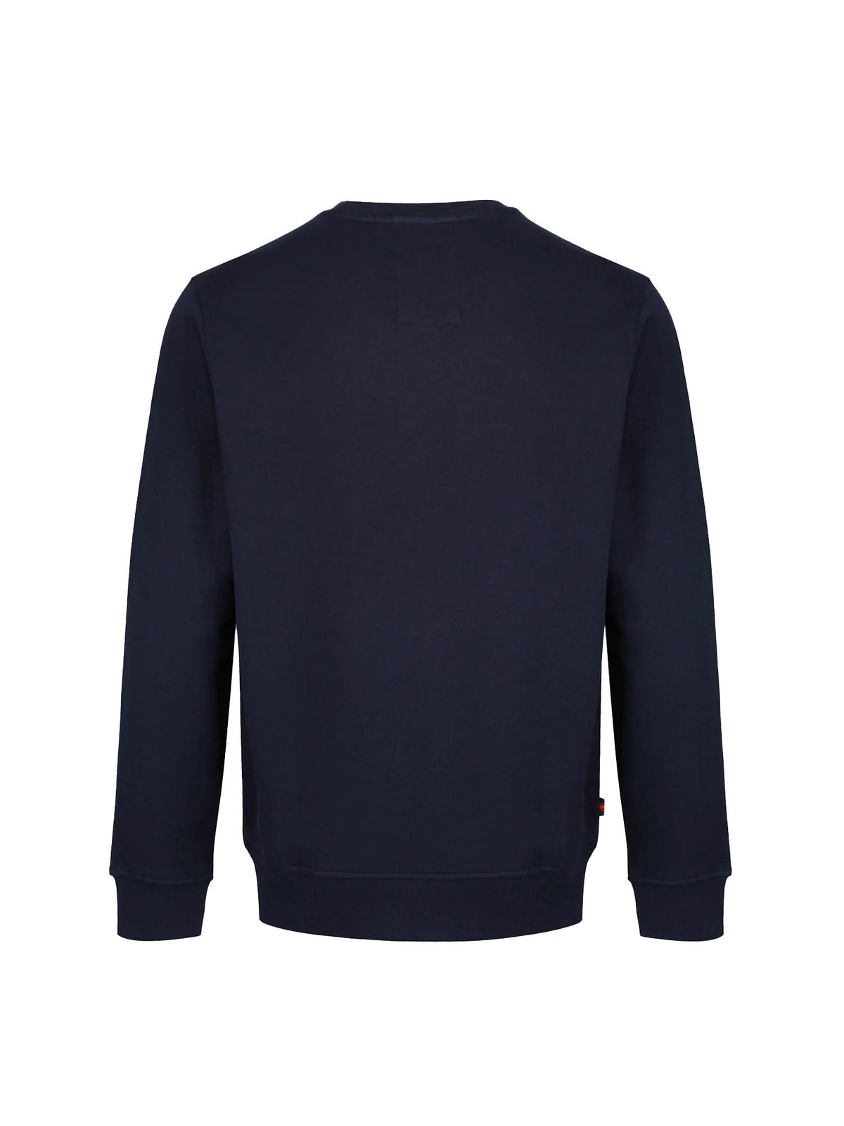 Men's navy sweatshirt.