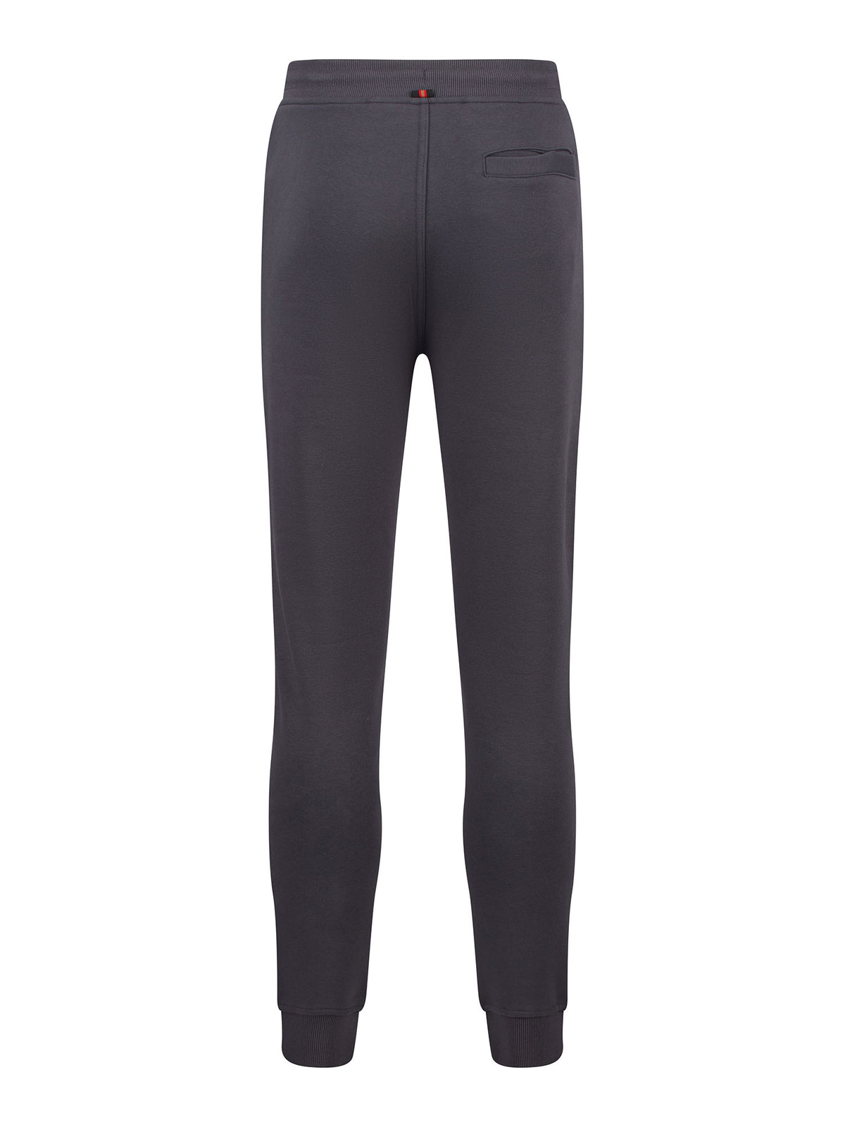 Men's grey tracksuit with crew neck sweatshirt and matching joggers.