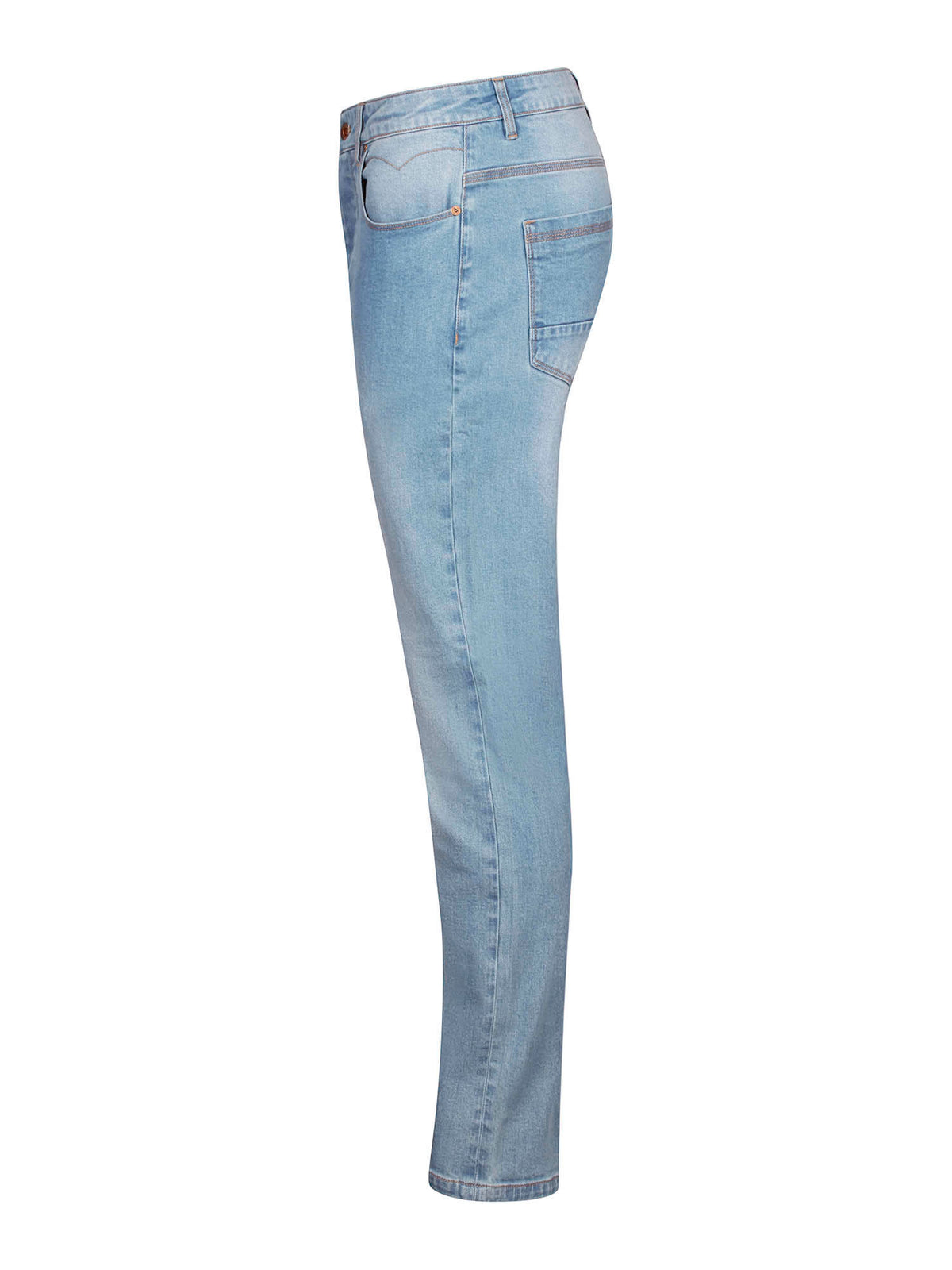 Men's blue jeans.