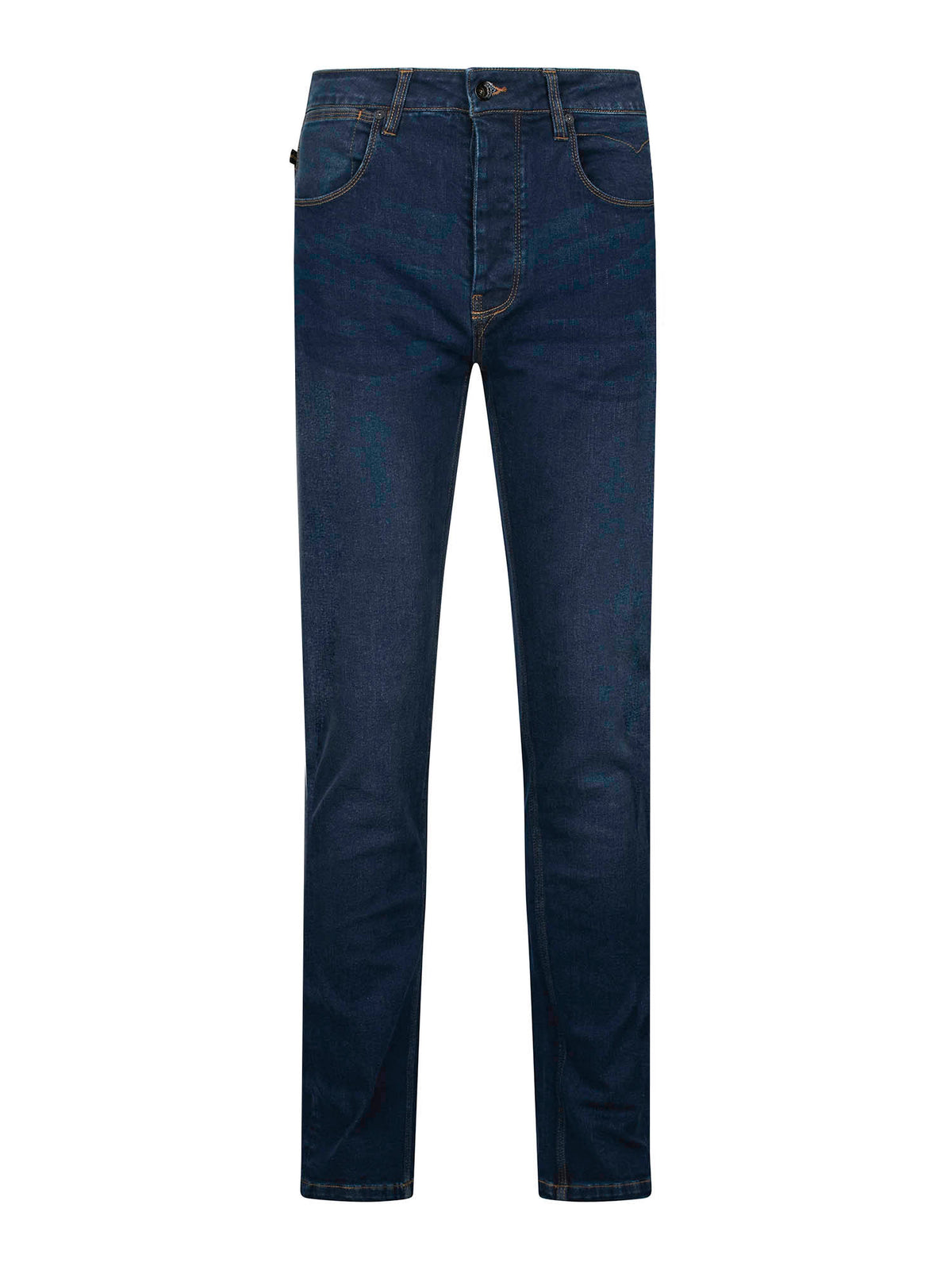 Men's blue jeans.