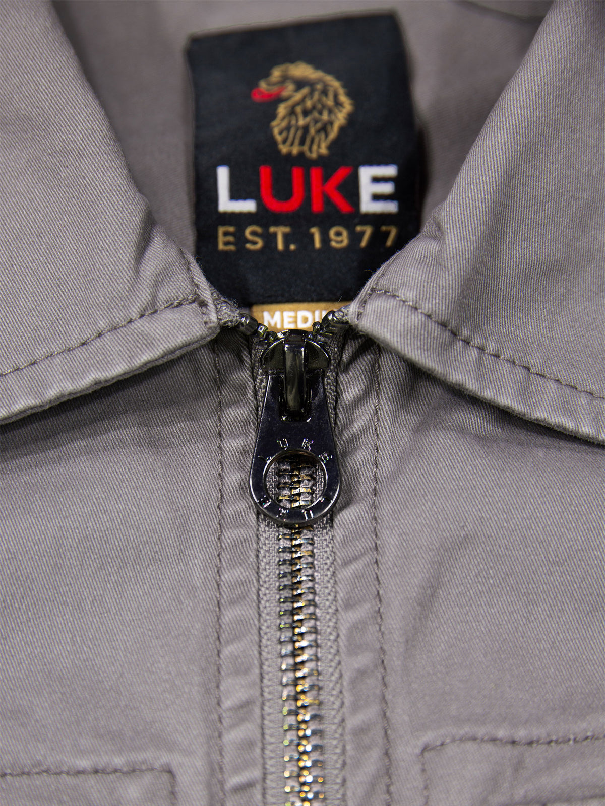 Men's grey jacket.