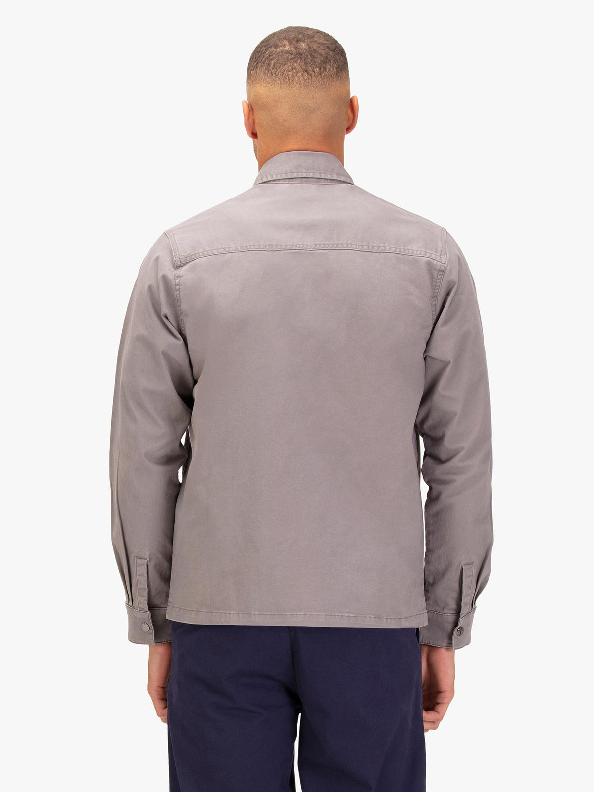 Men's grey jacket.