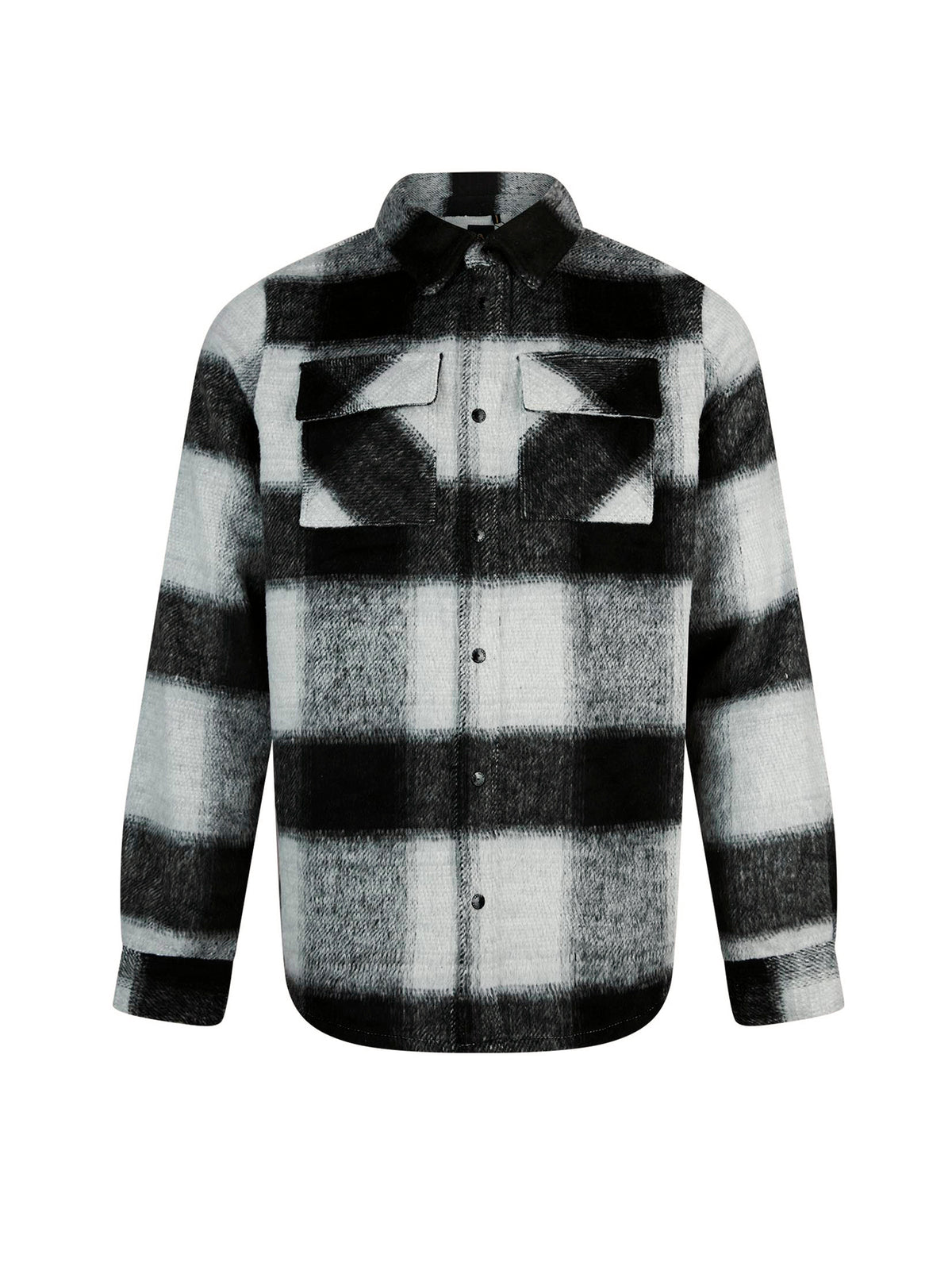 Ettrick Overshirt - Charcoal Check