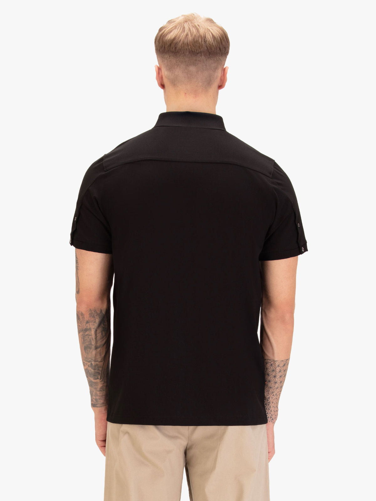 NEVILLE BUTTON UP POLO