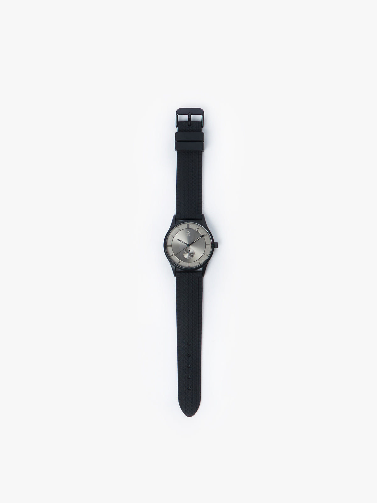 Men's black watch.