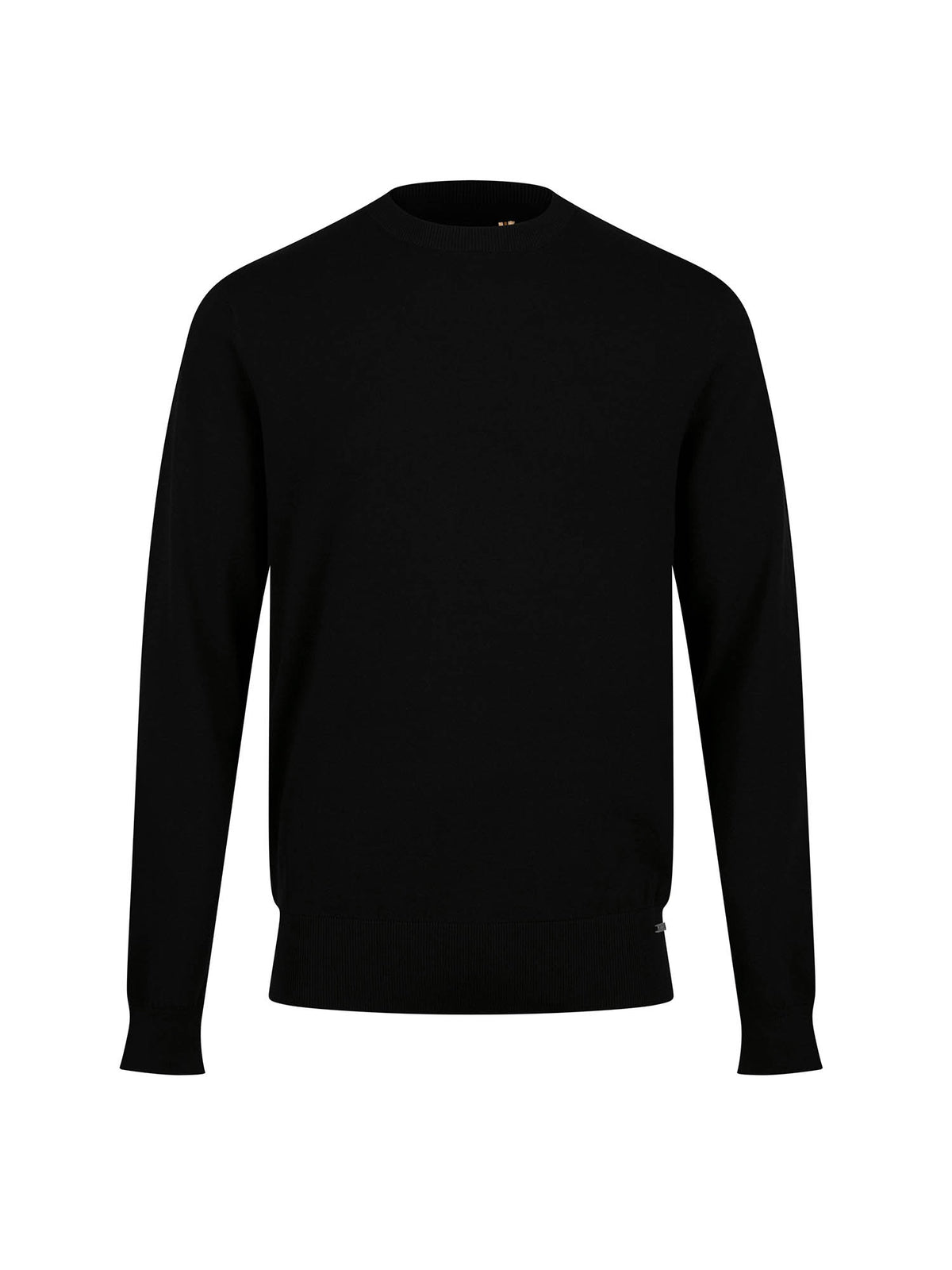 Men's black jumper.