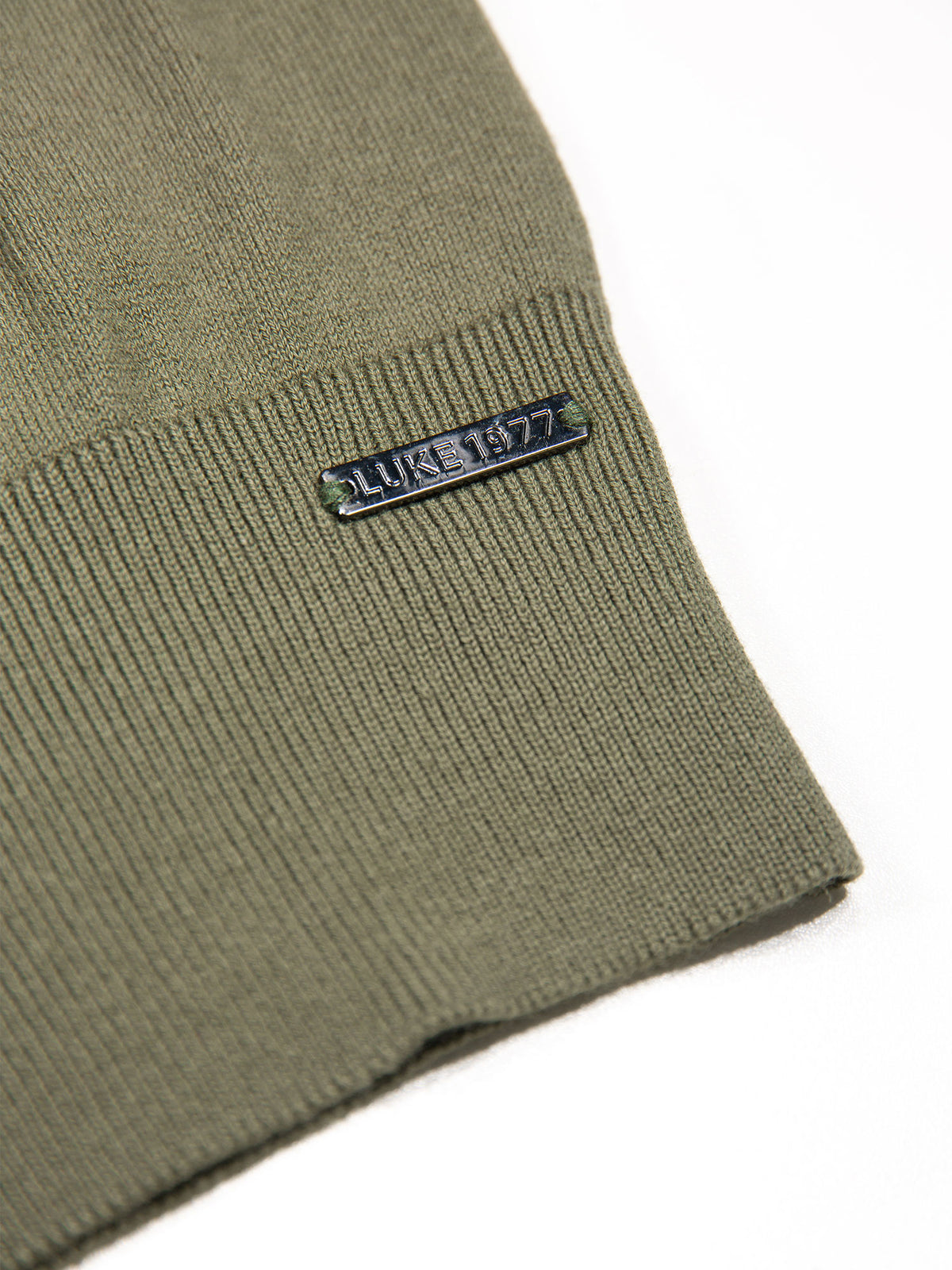 Men's green jumper.