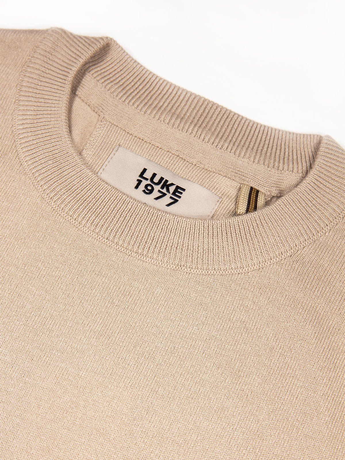 Men's beige jumper.