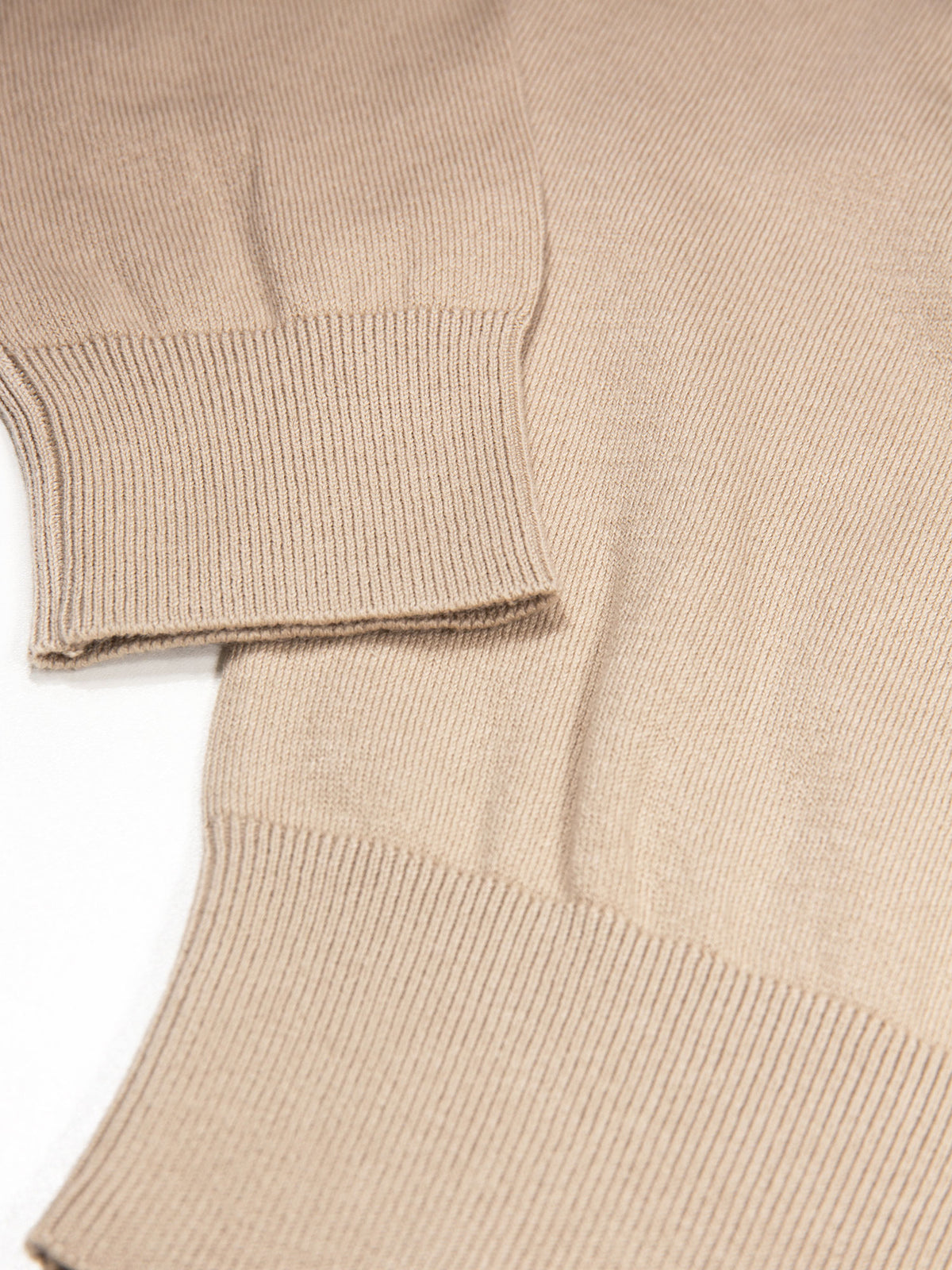 Men's beige jumper.