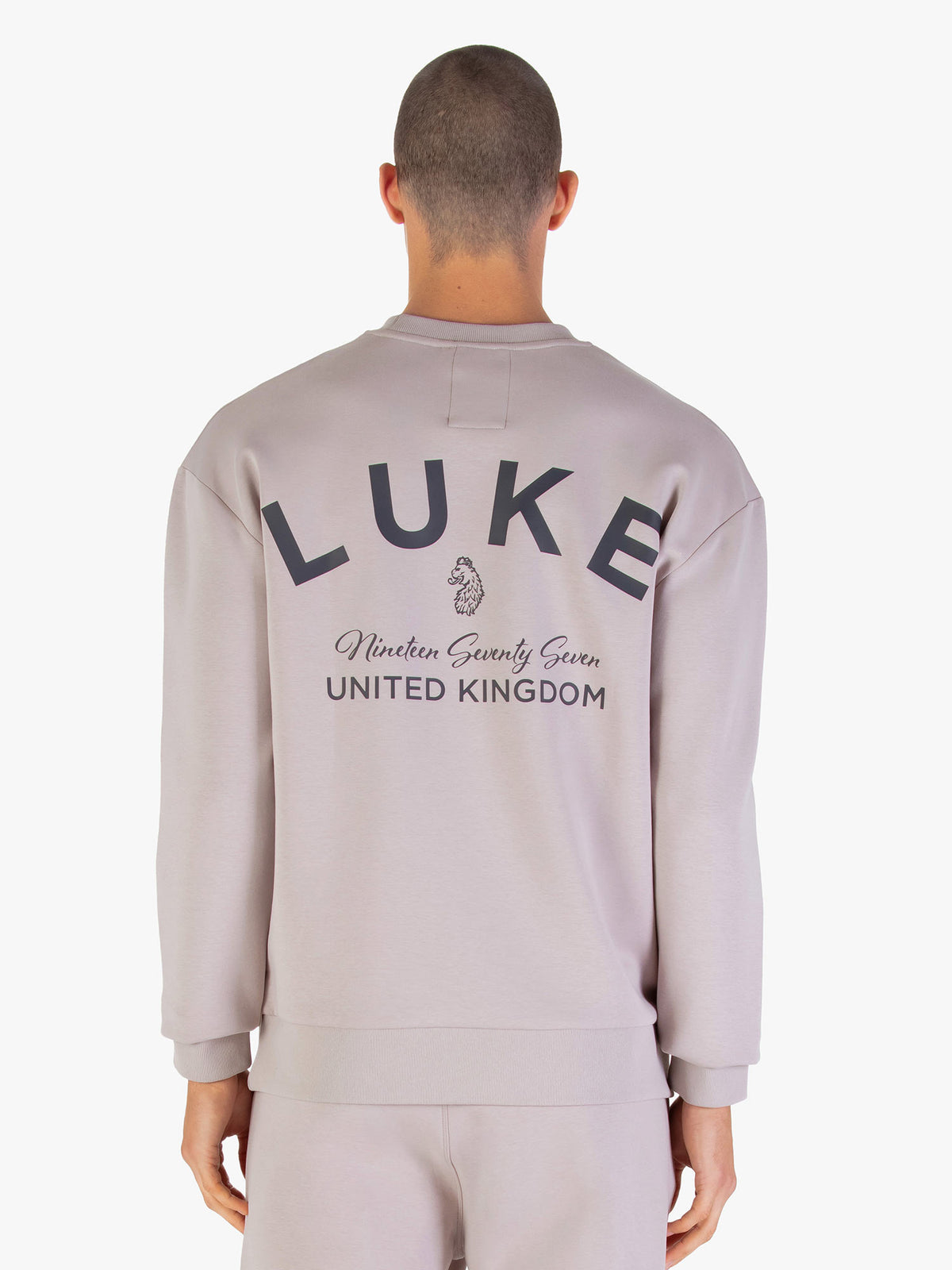 OAKWOOD PRINT DETAIL SWEATSHIRT