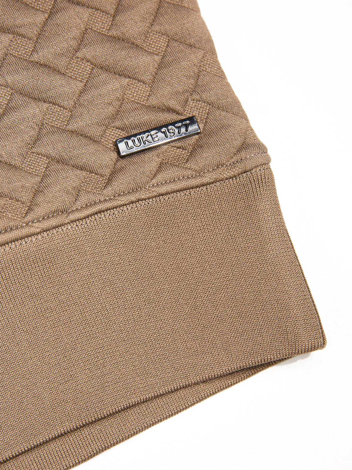 Men's brown sweatshirt.