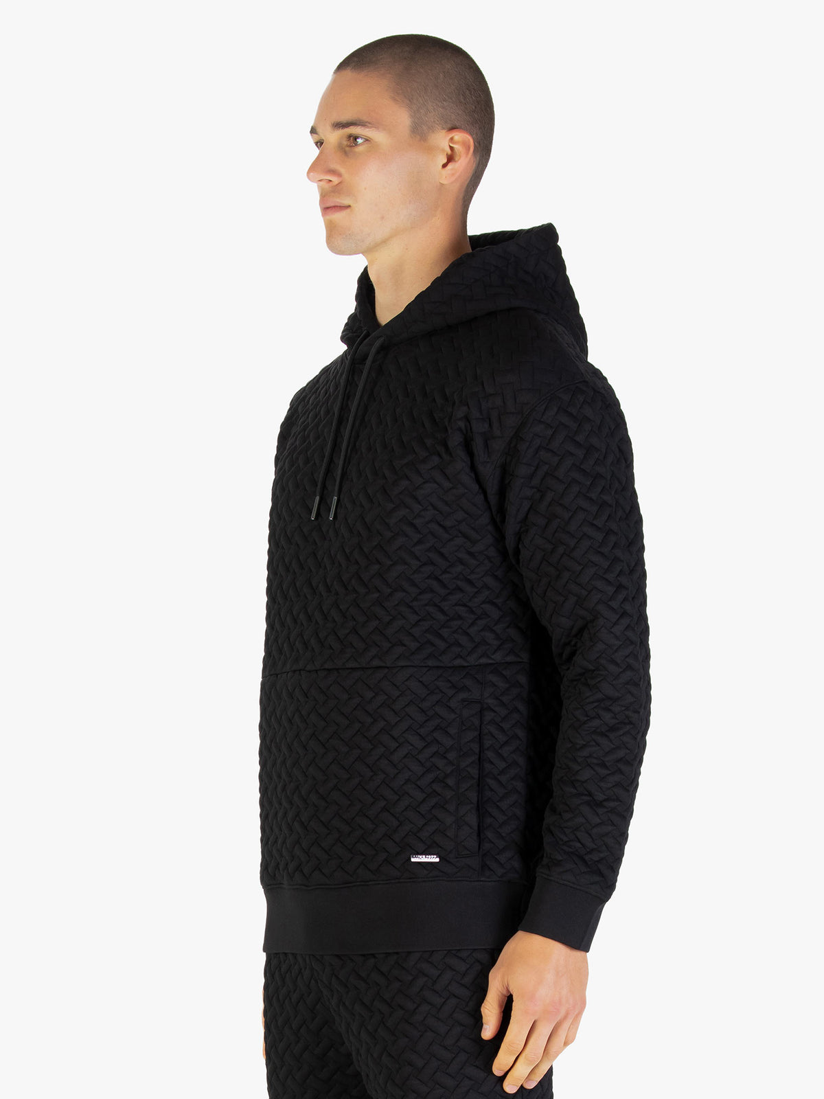 MELROSE TEXTURED OVERSIZED HOODIE