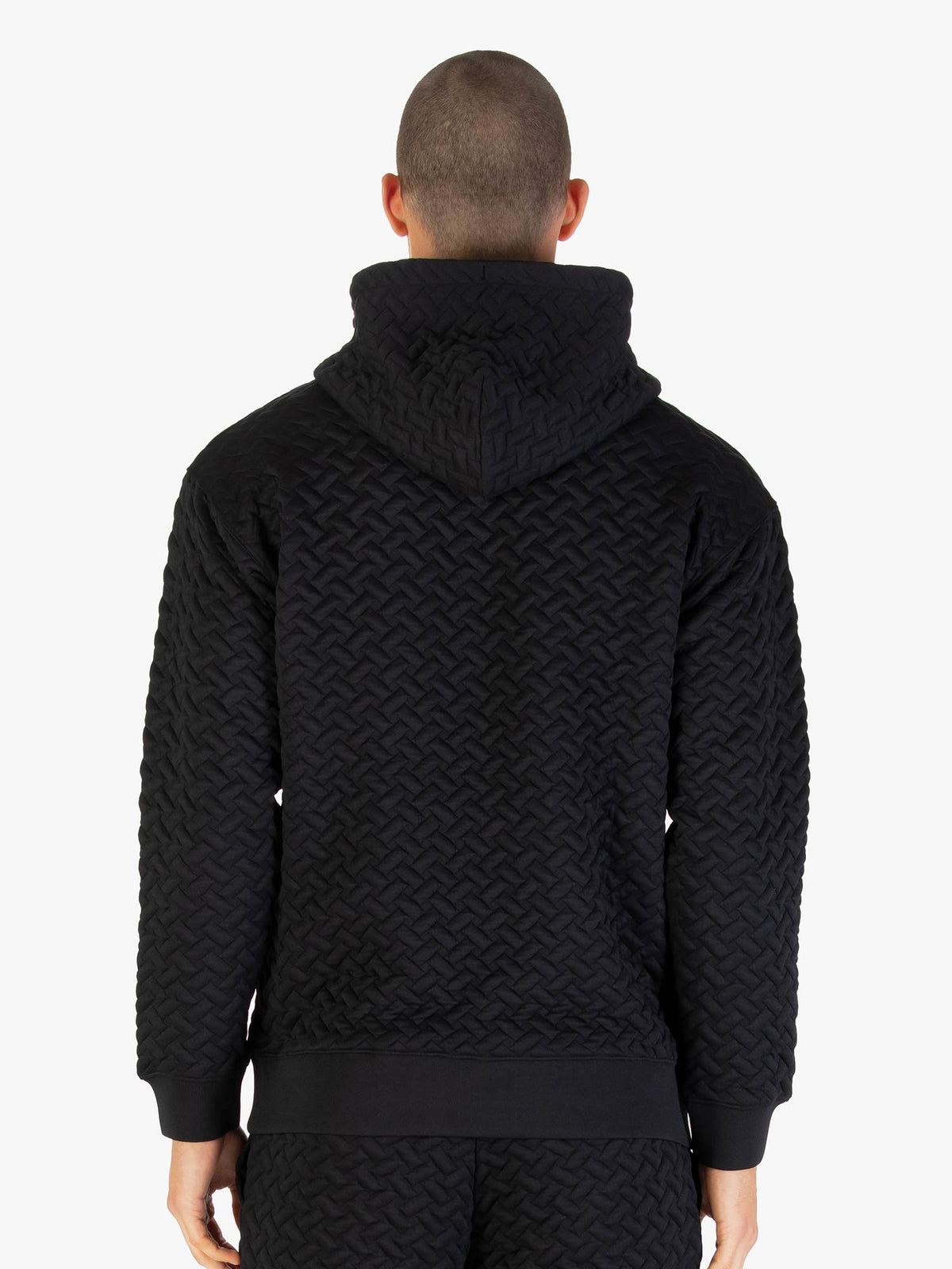 MELROSE TEXTURED OVERSIZED HOODIE