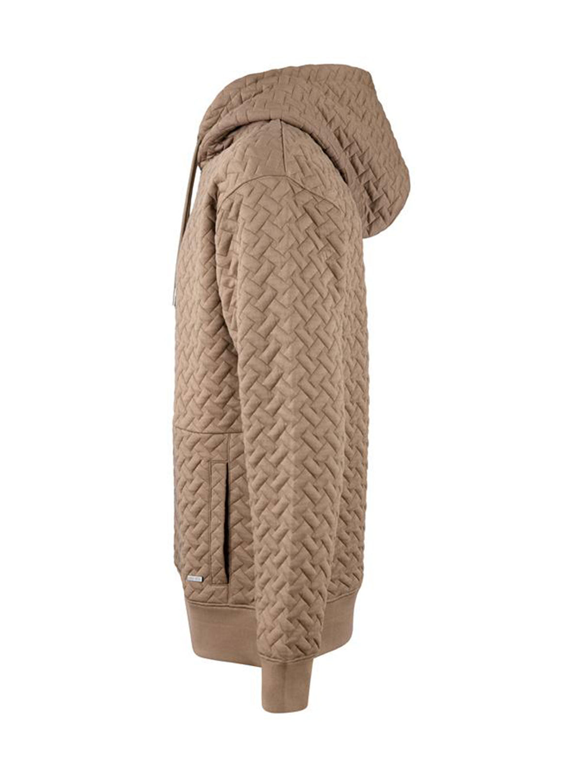 MELROSE TEXTURED OVERSIZED HOODIE