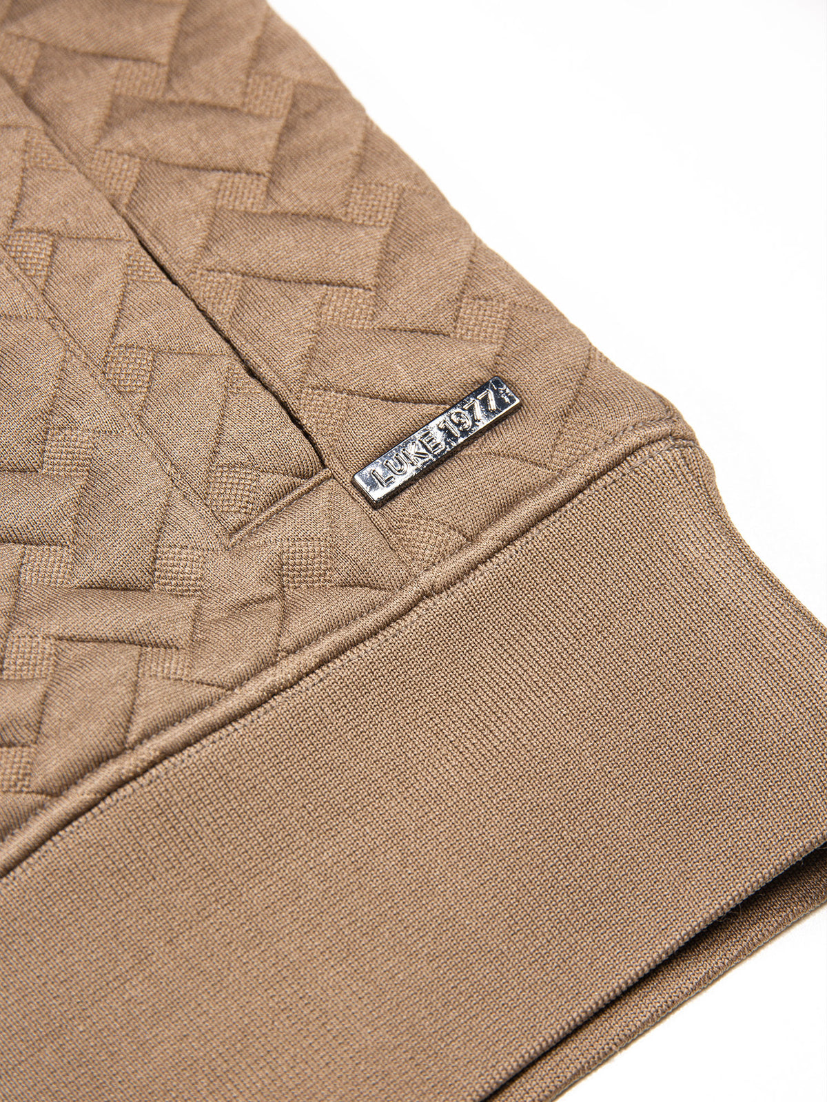MELROSE TEXTURED OVERSIZED HOODIE