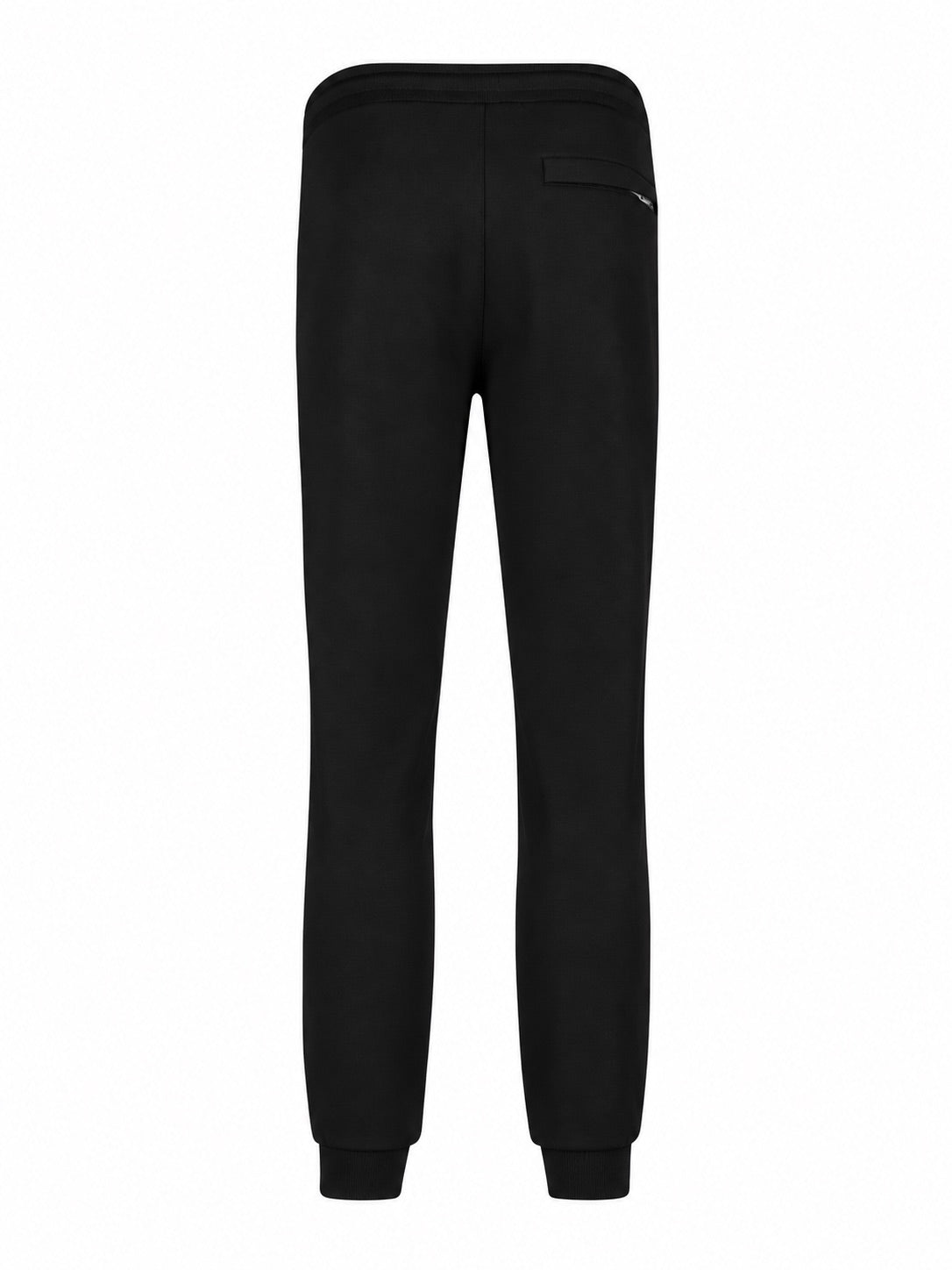 Makati Cotton Pique Joggers - Black/Silver