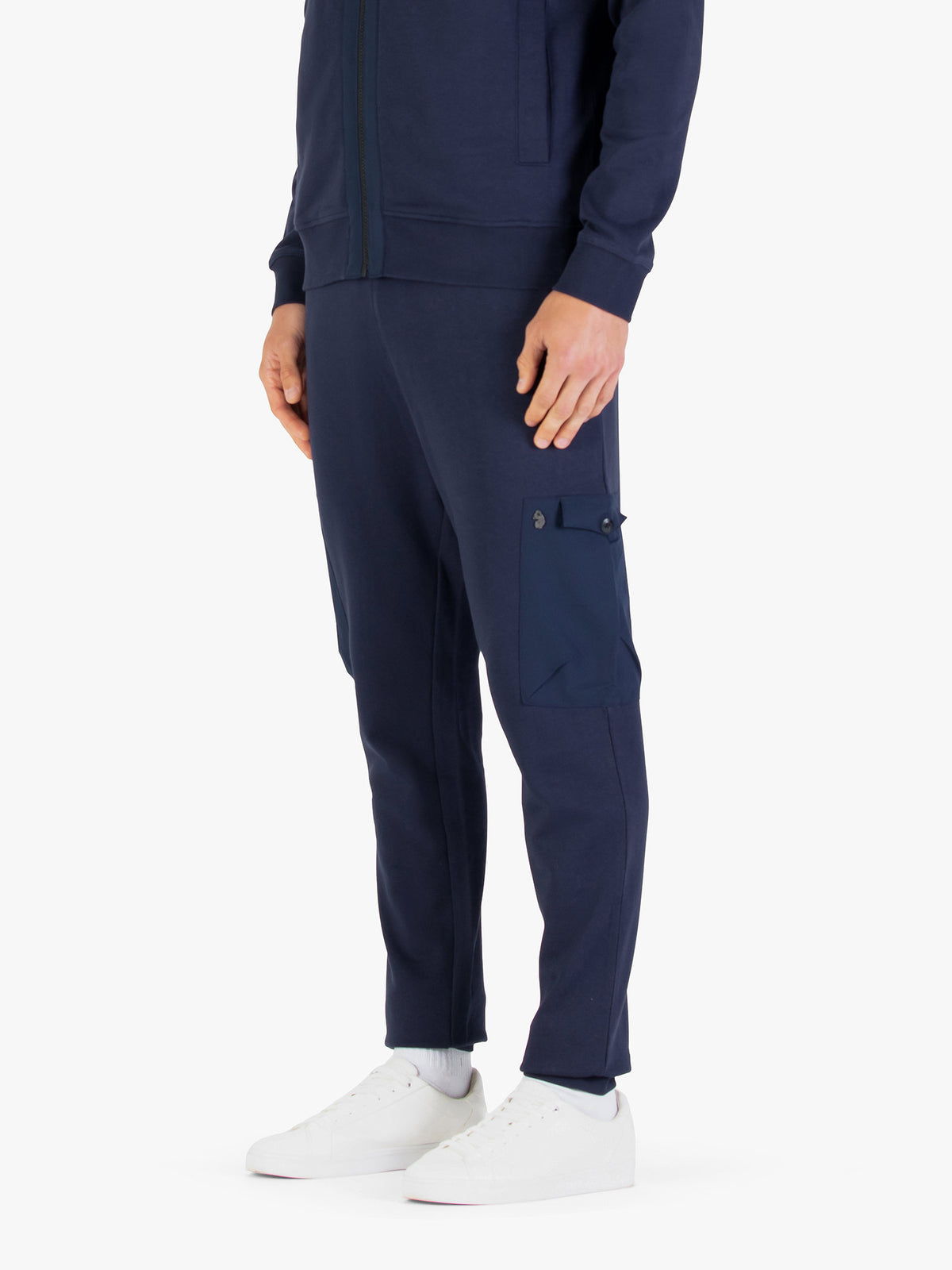 Ealing Cargo Pocket Joggers - Navy