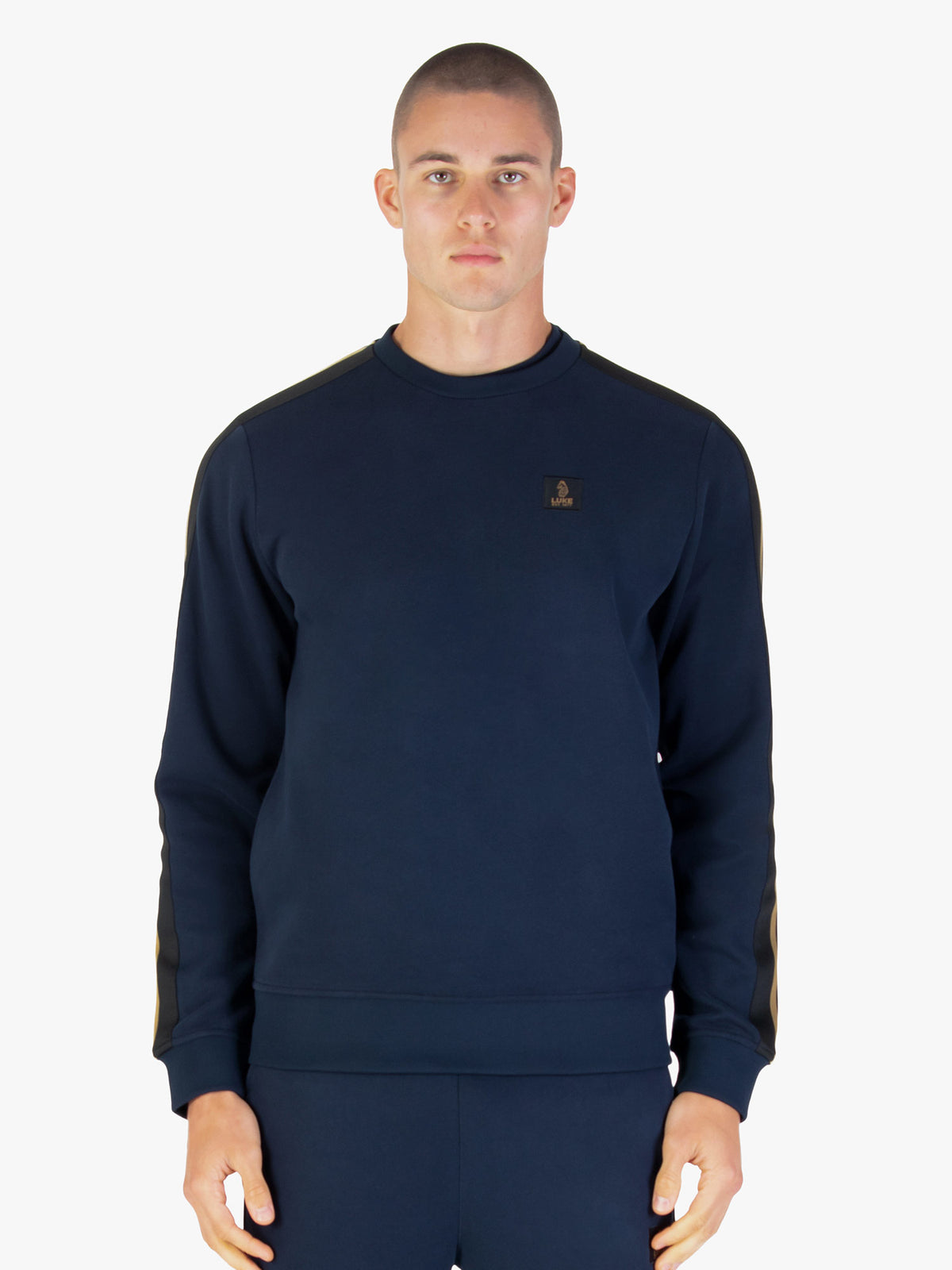 MASSACHUSETTS 1000 TAPE DETAIL SWEATSHIRT