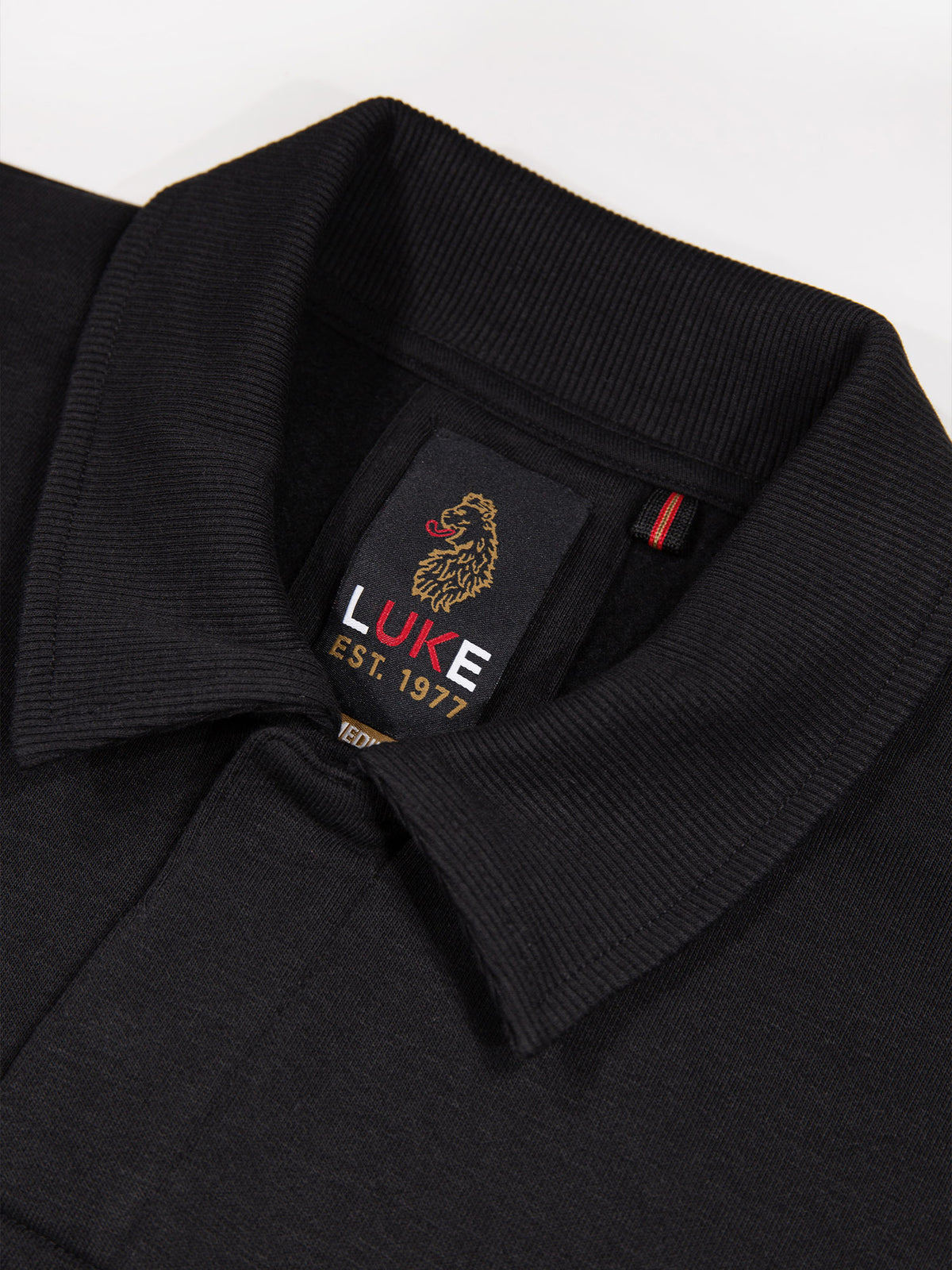 Men's black sweatshirt.