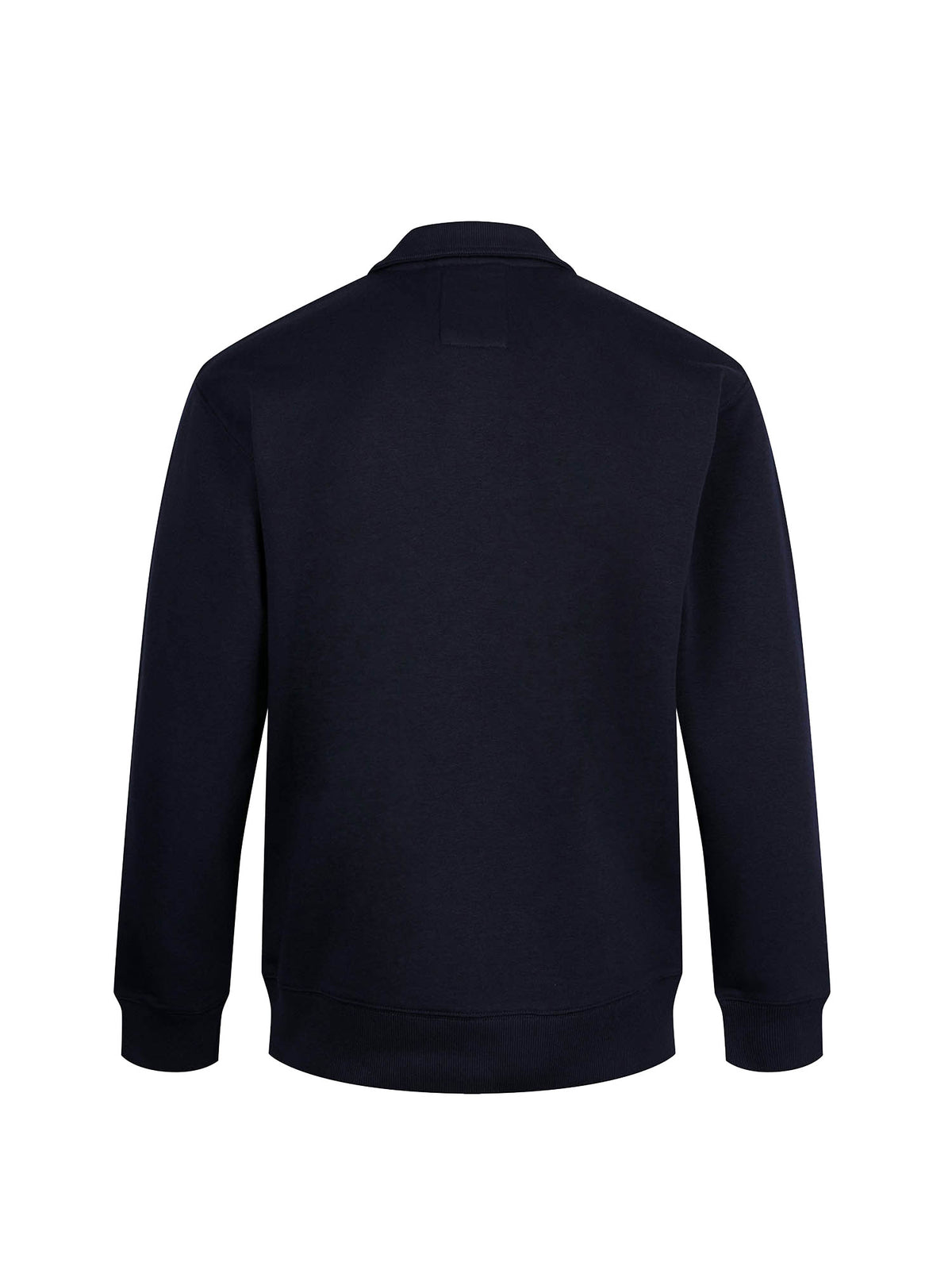Men's navy sweatshirt.