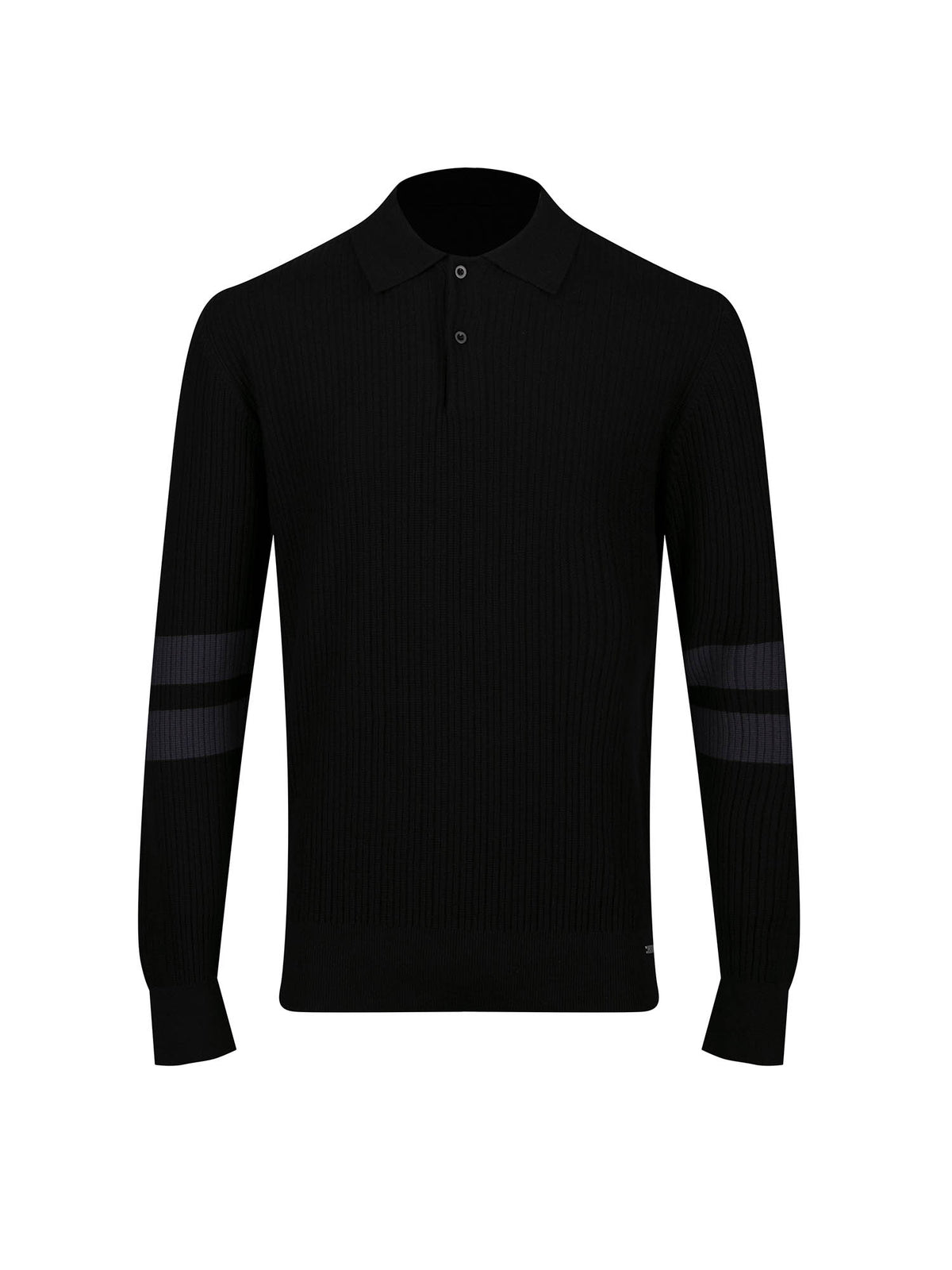 DAWLISH LONG SLEEVE KNITTED POLO
