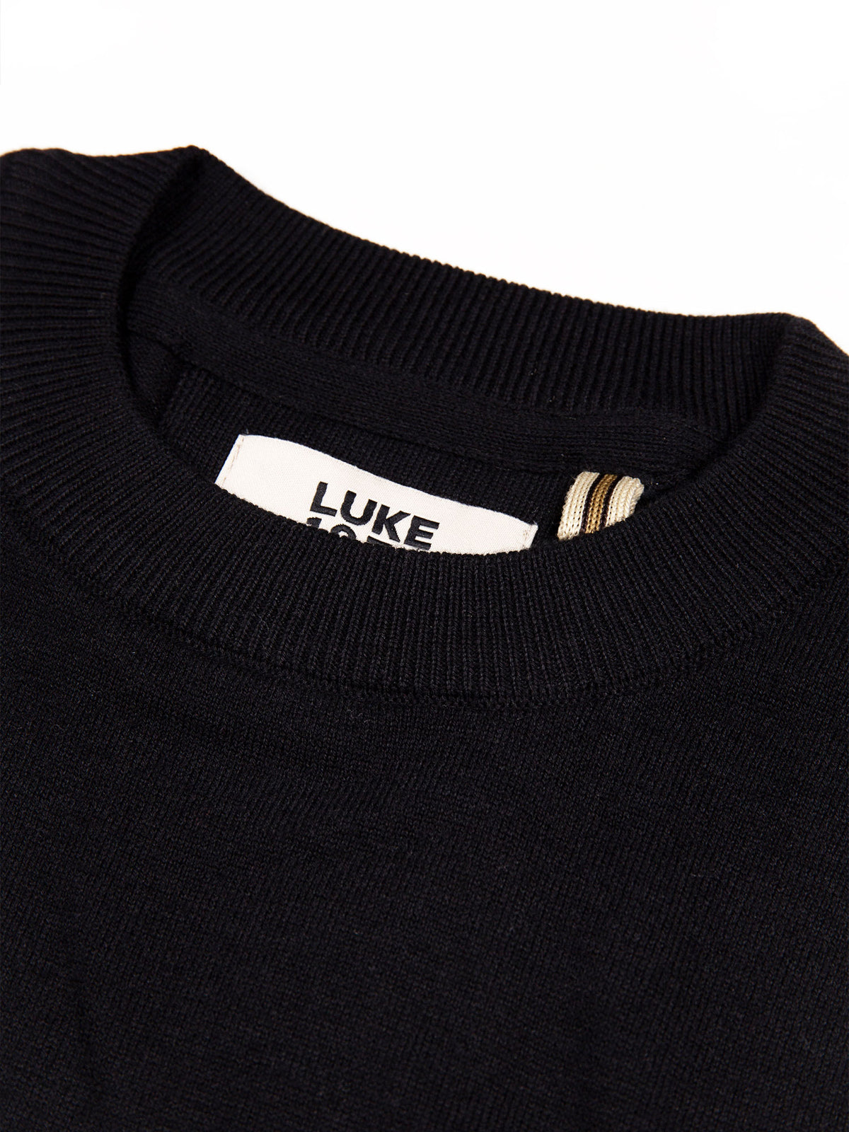 Men's black jumper.