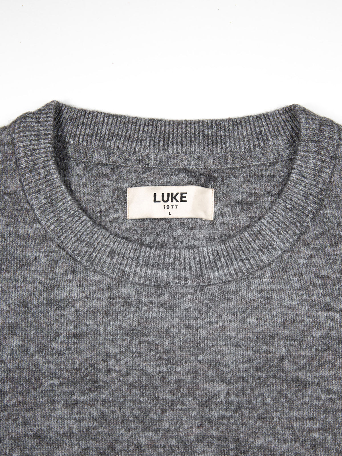Men's grey jumper.