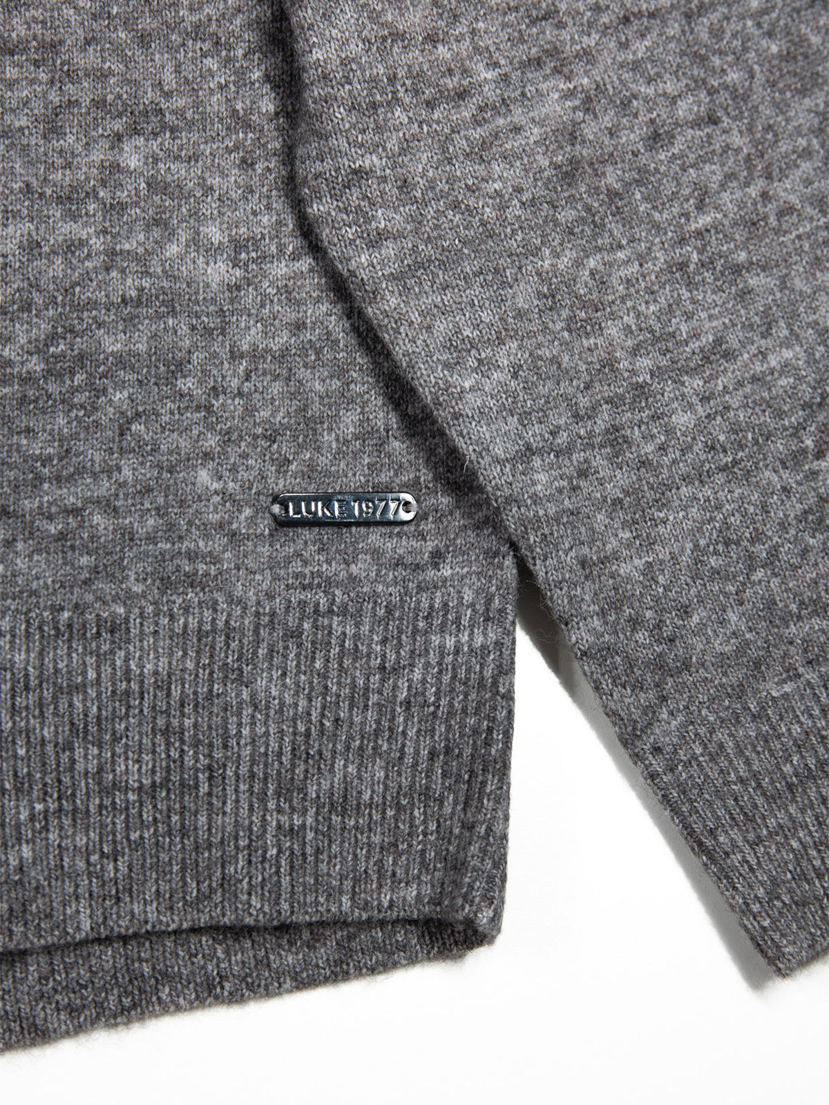 Men's grey jumper.