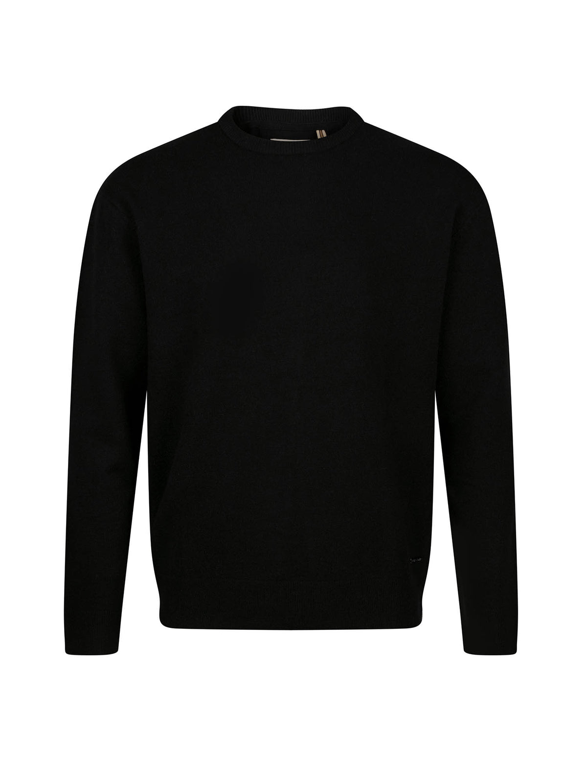 Men's black jumper.