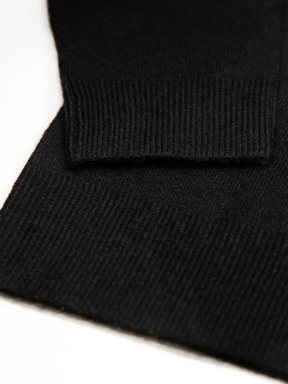 Men's black jumper.