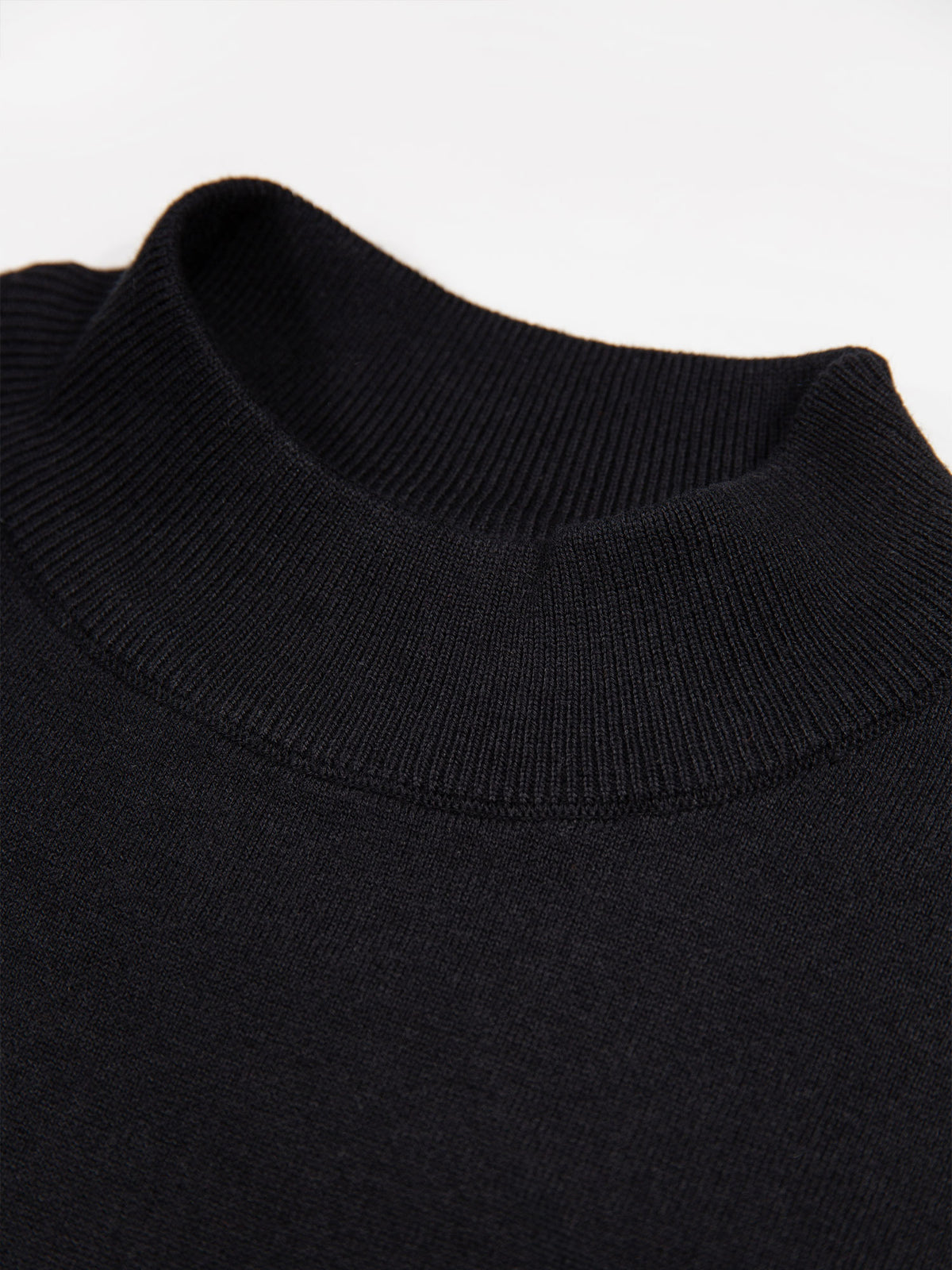 Men's black jumper.