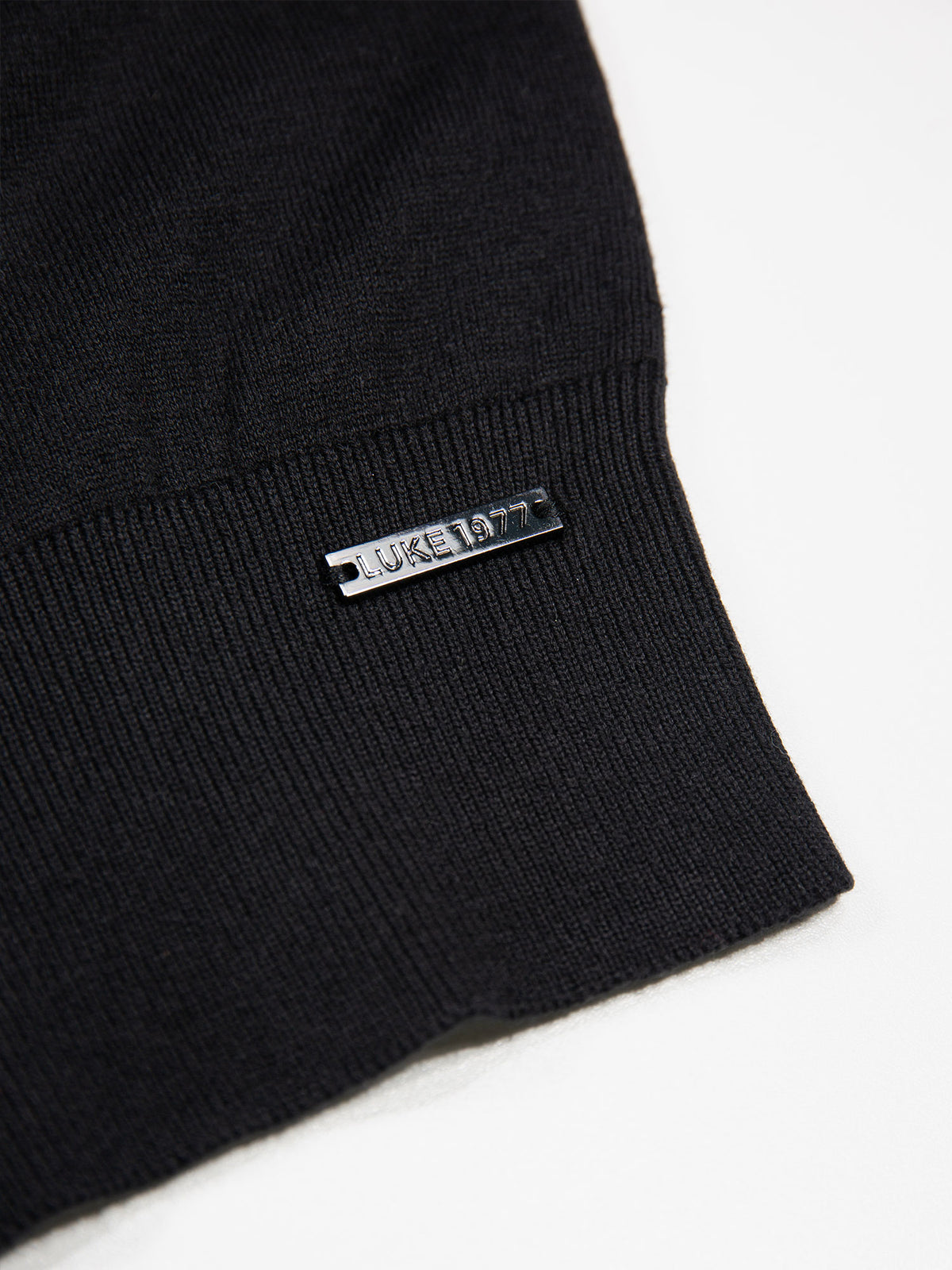Men's black jumper.