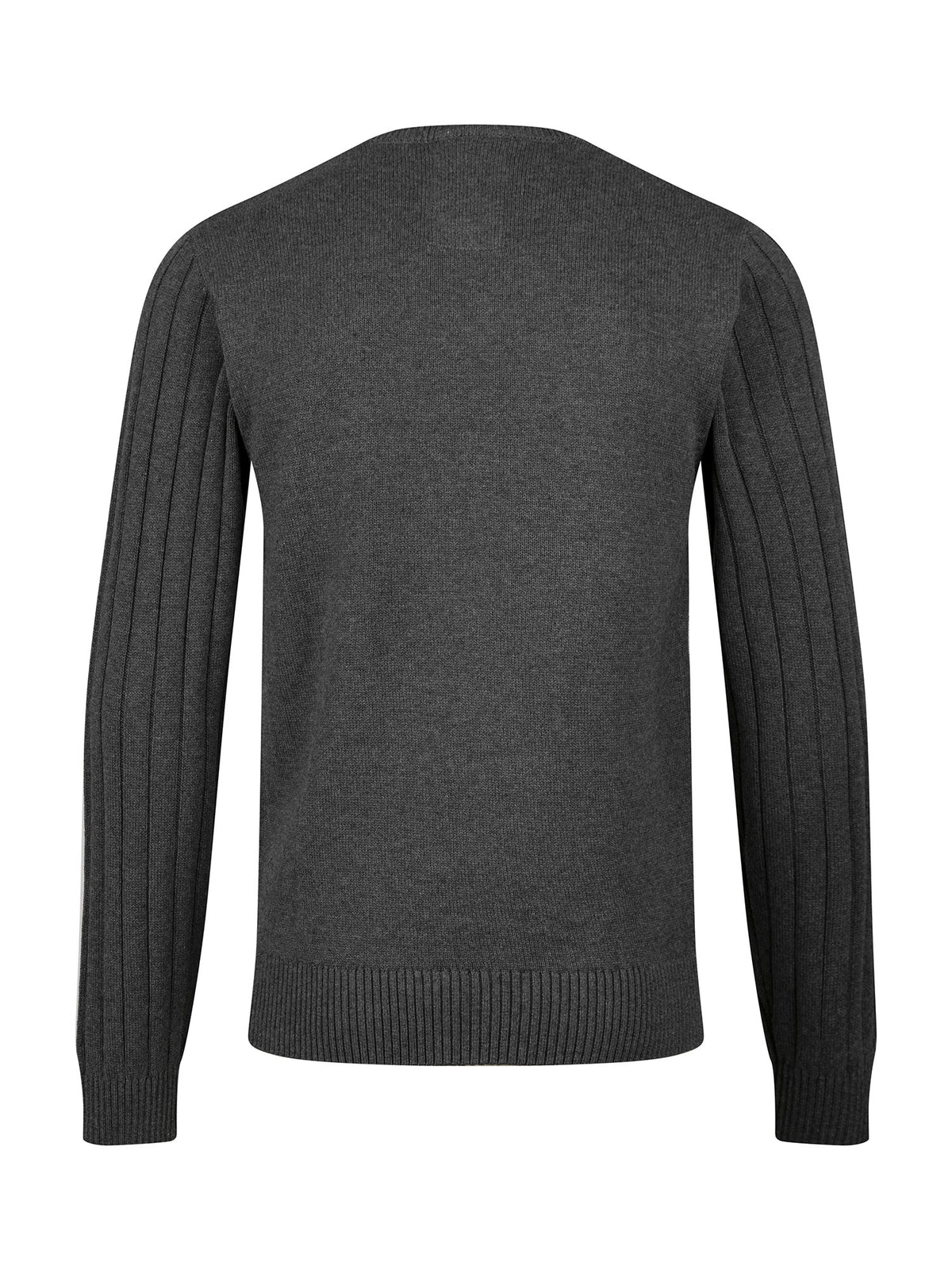 Mitcham Cable Knit Jumper - Charcoal