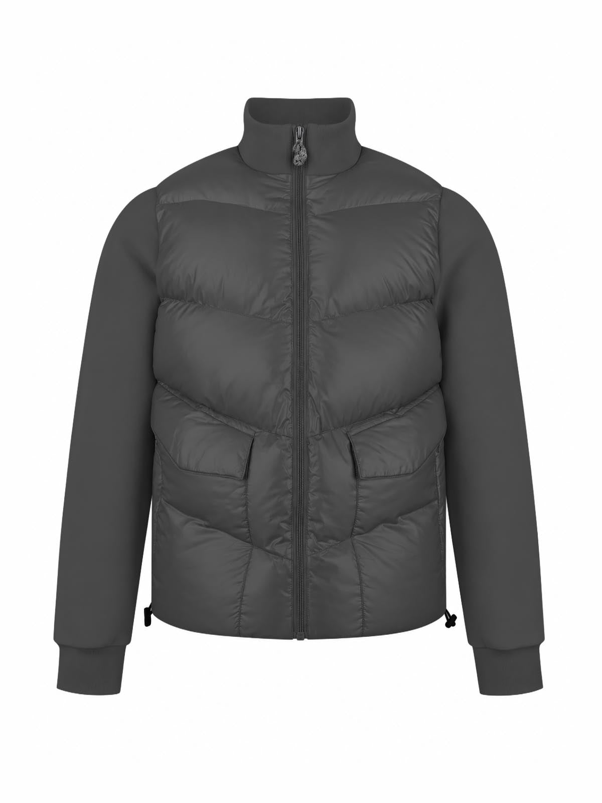 Tinto Funnel Padded Jacket - Charcoal