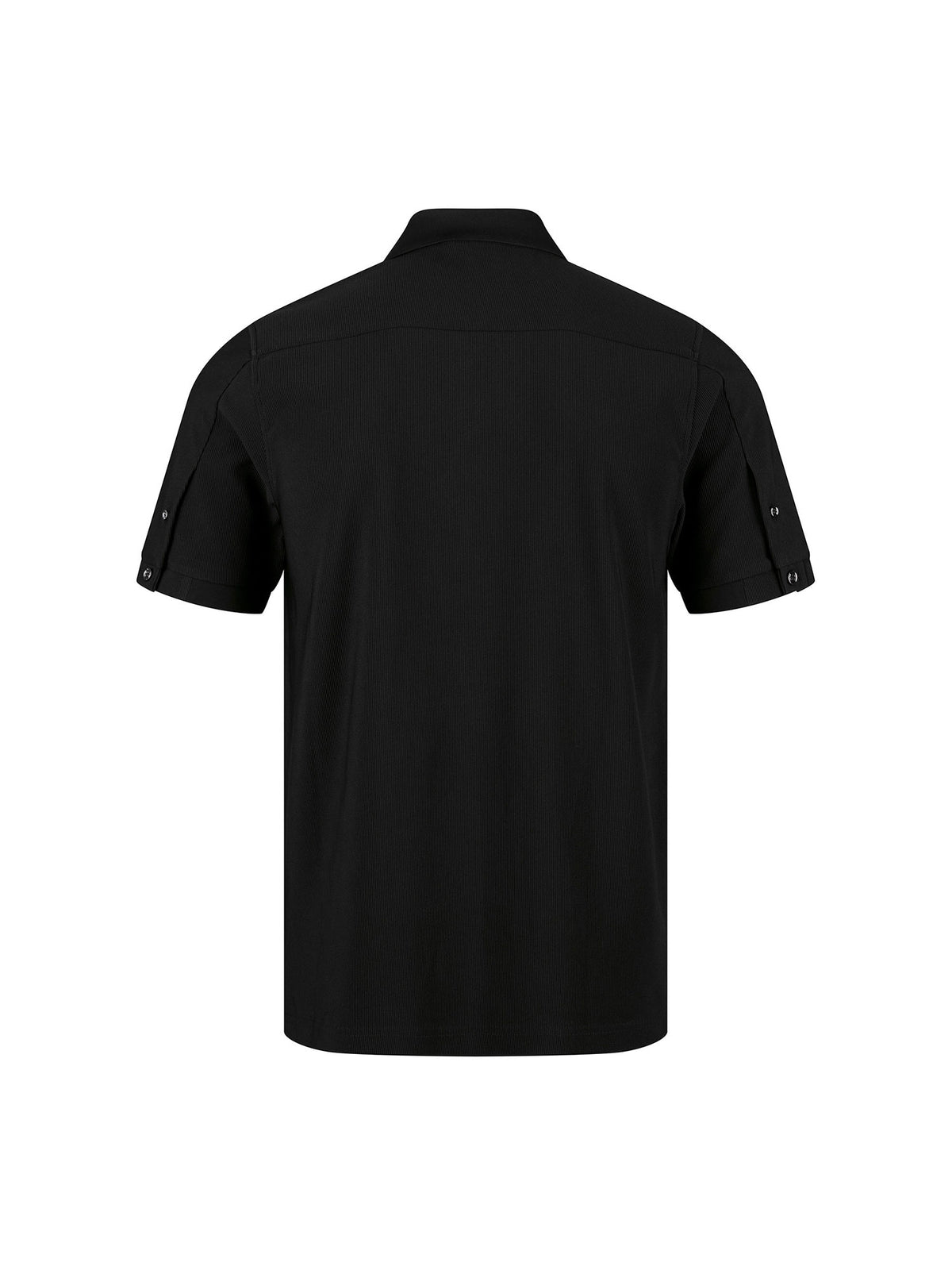 Penrith Zip Neck Polo Shirt - Black