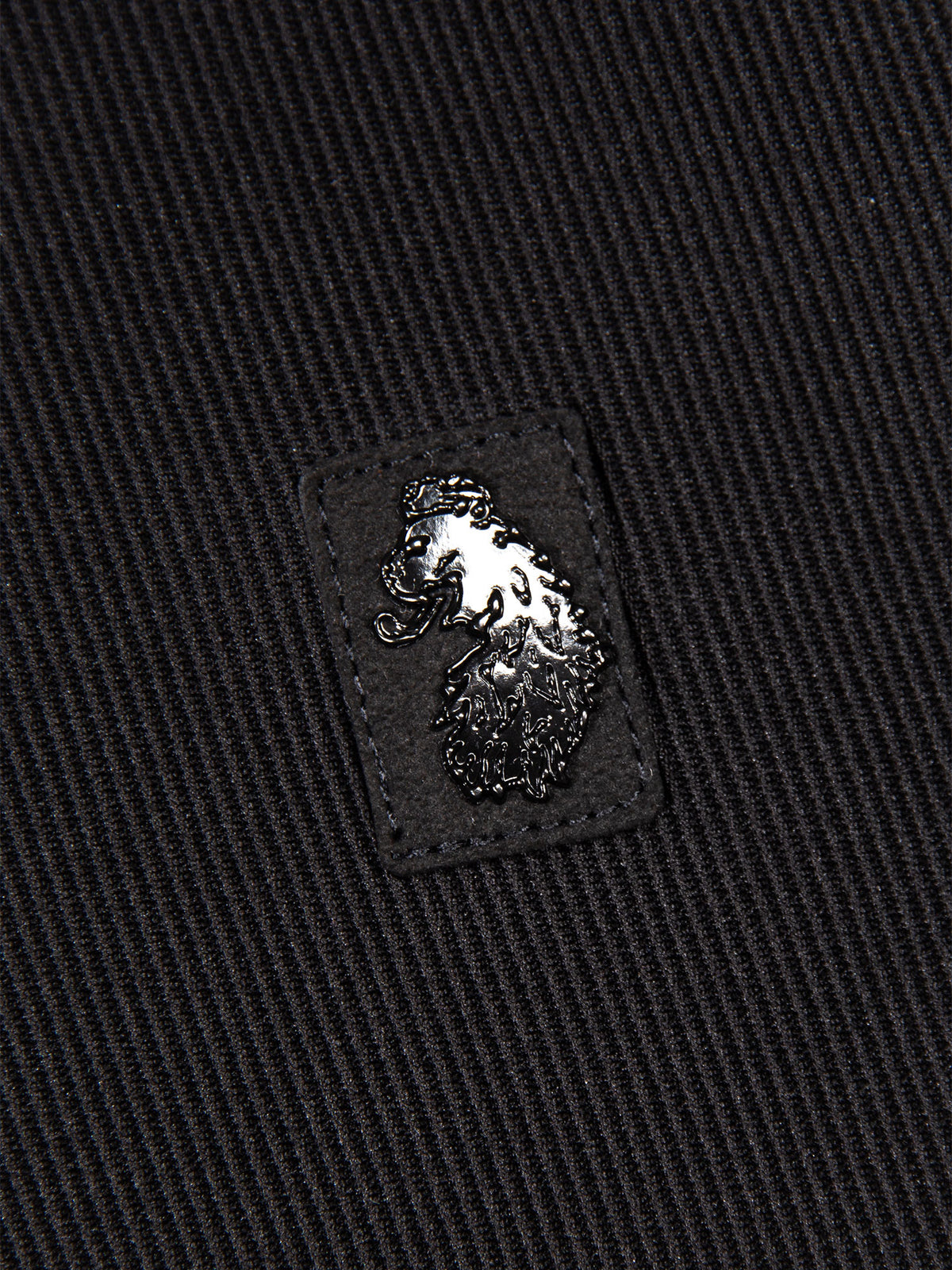 Penrith Zip Neck Polo Shirt - Black