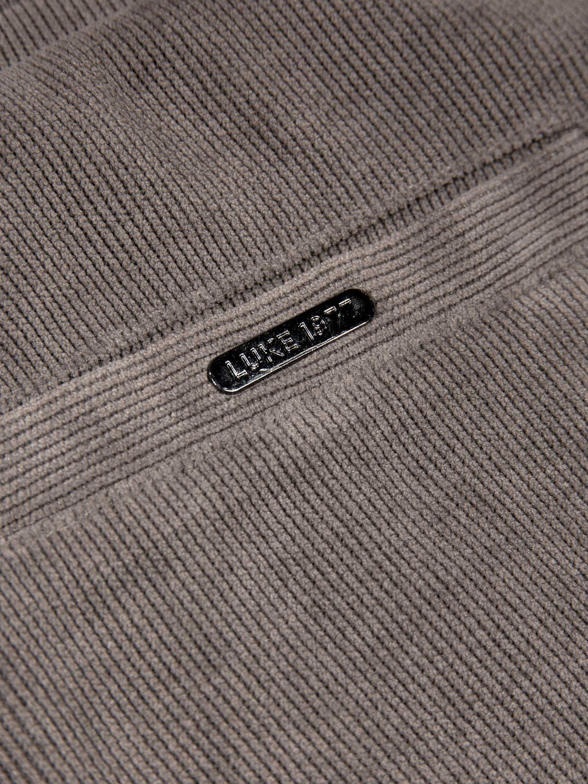 Men's straight-leg grey joggers, detail view 1