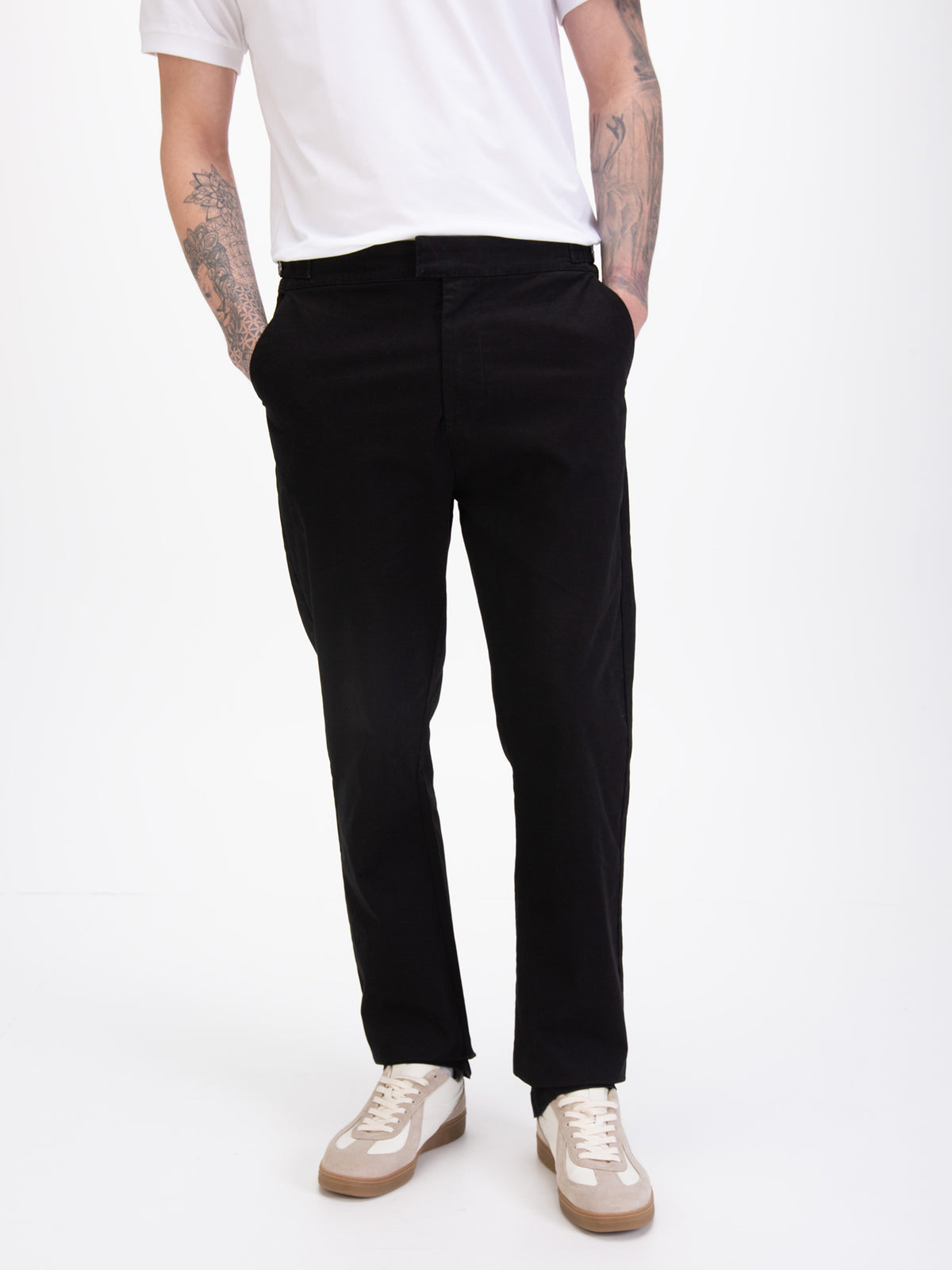 BODMIN BUCKLE DETAIL TROUSERS